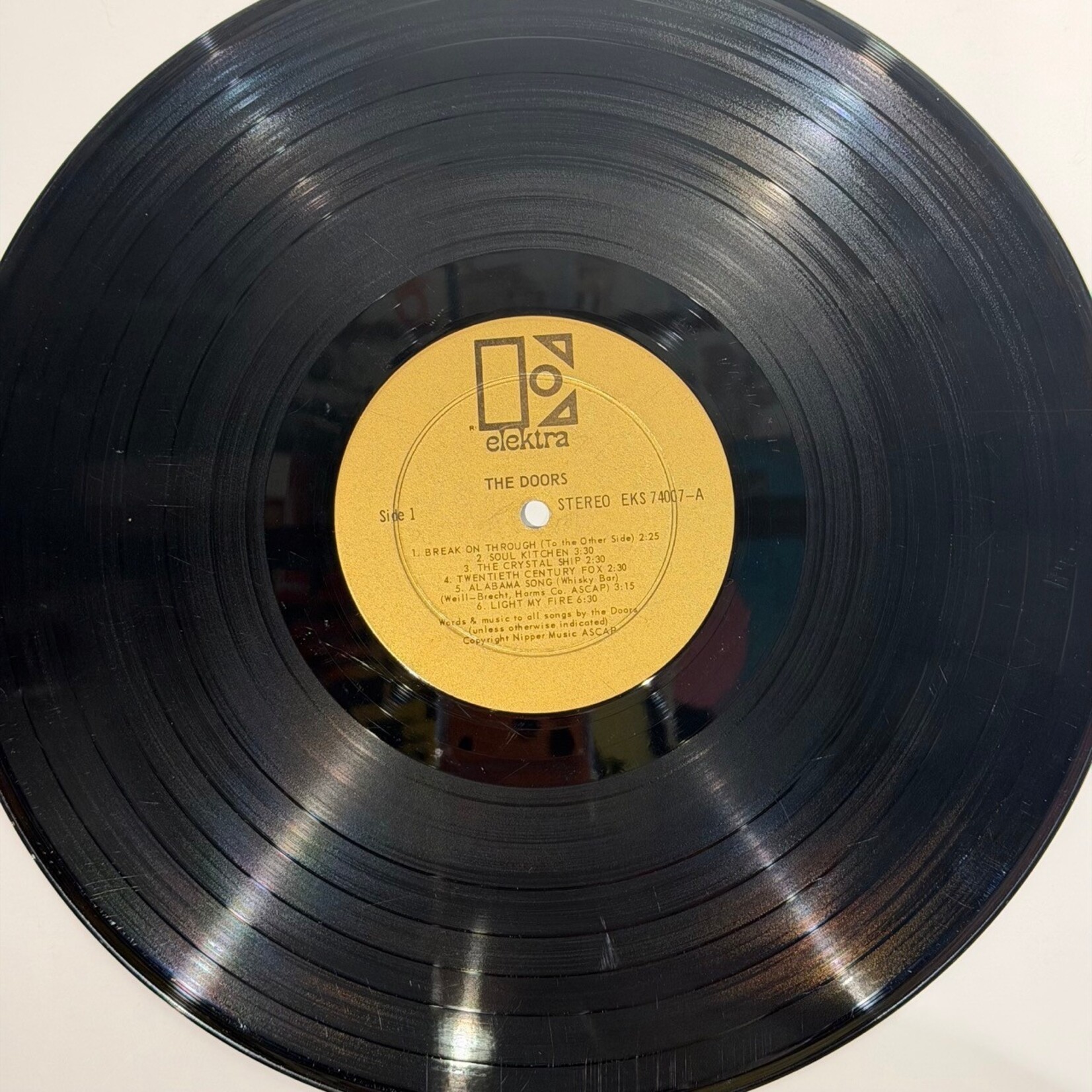 [Kollectible Vinyl] Doors: Self-Titled (1967, CANADA, Black 'E' Elektra, VG) [ELEKTRA]