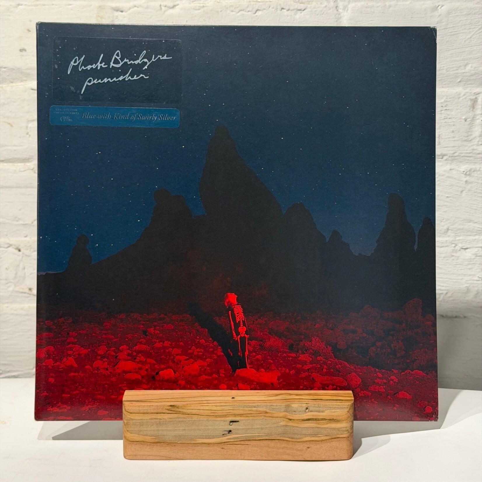 [Kollectible Vinyl] Bridgers, Phoebe: Punisher (2020, USA, Ltd Ed Blue / Silver, EX) [DEAD OCEANS]