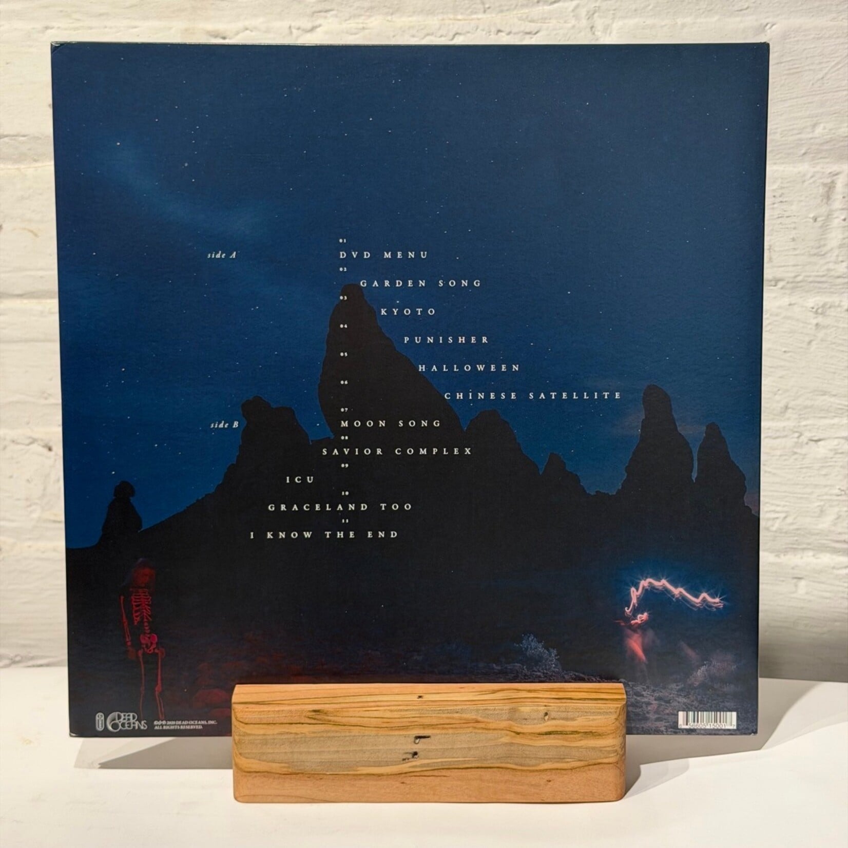 [Kollectible Vinyl] Bridgers, Phoebe: Punisher (2020, USA, Ltd Ed Blue / Silver, EX) [DEAD OCEANS]