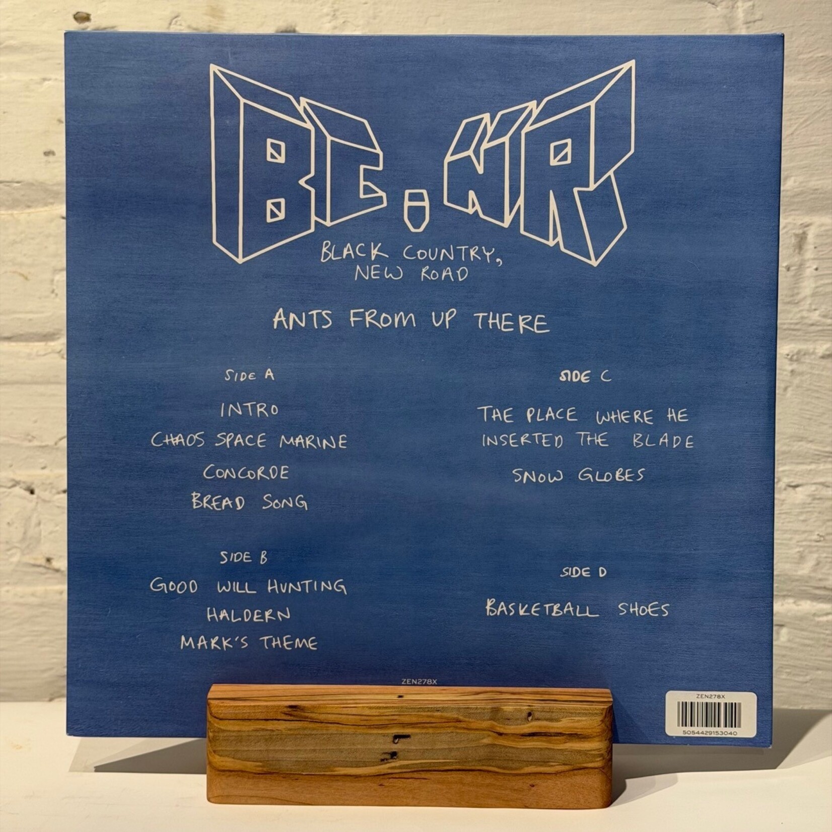 [Kollectible Vinyl] Black Country, New Road: Ants From Up There (2022, UK, Limited Edition Blue Marble, Ex) [NINJA TUNE]