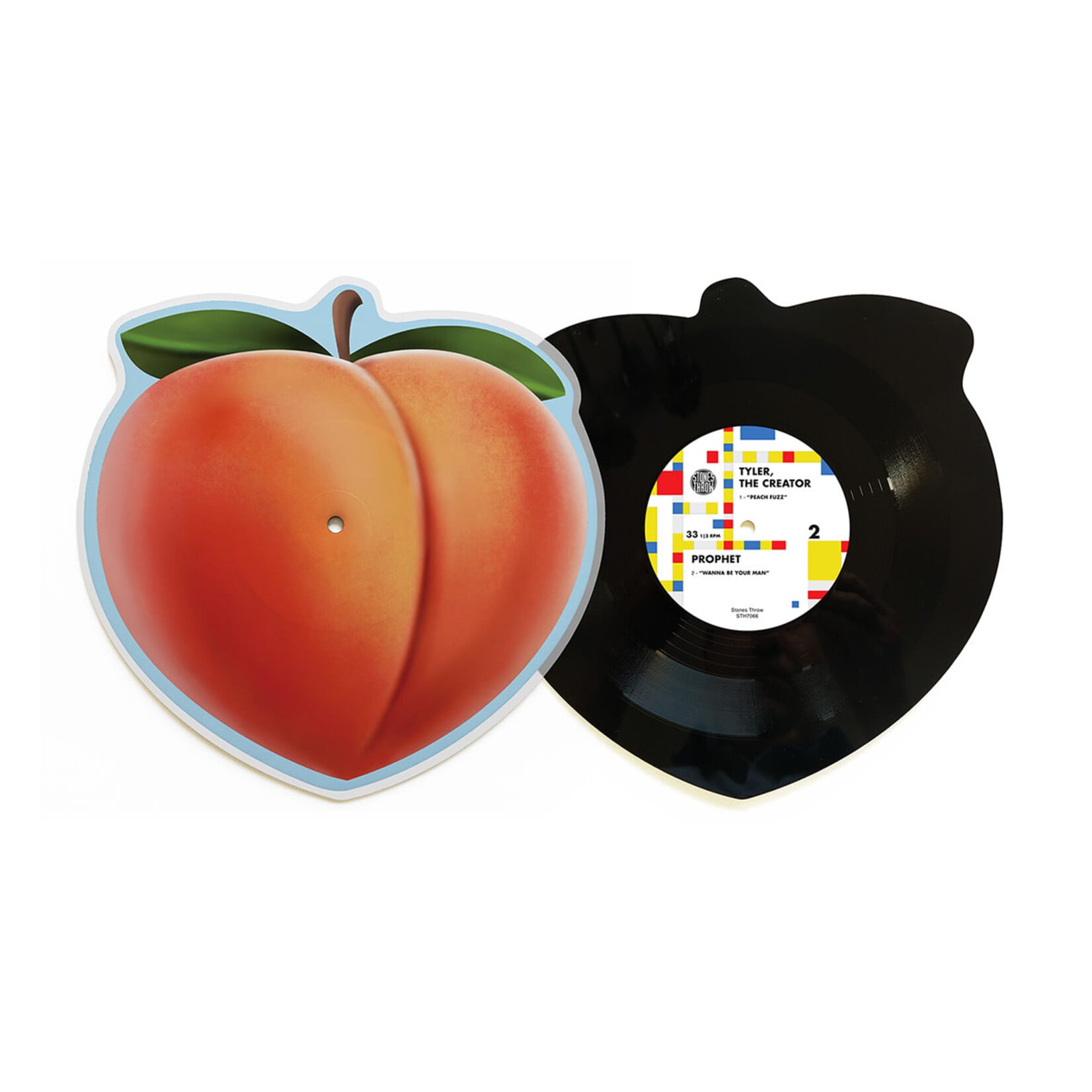 [New Vinyl] Tyler, The Creator & Prophet: Peach Fuzz (10" Picture Disc) [STONES THROW RECORDS]