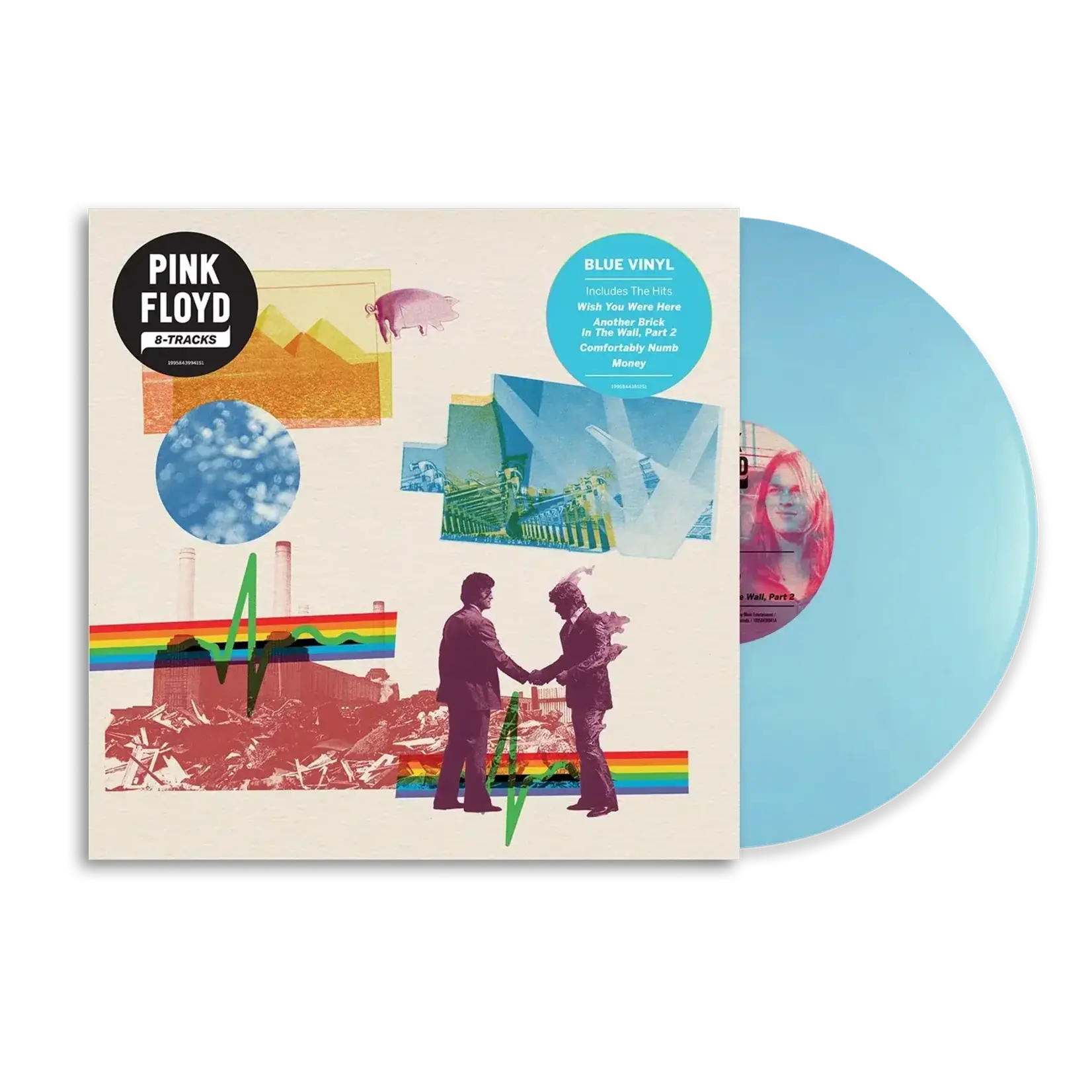 [New Vinyl] Pink Floyd: 8-Tracks (Blue Vinyl) [LEGACY RECORDINGS]