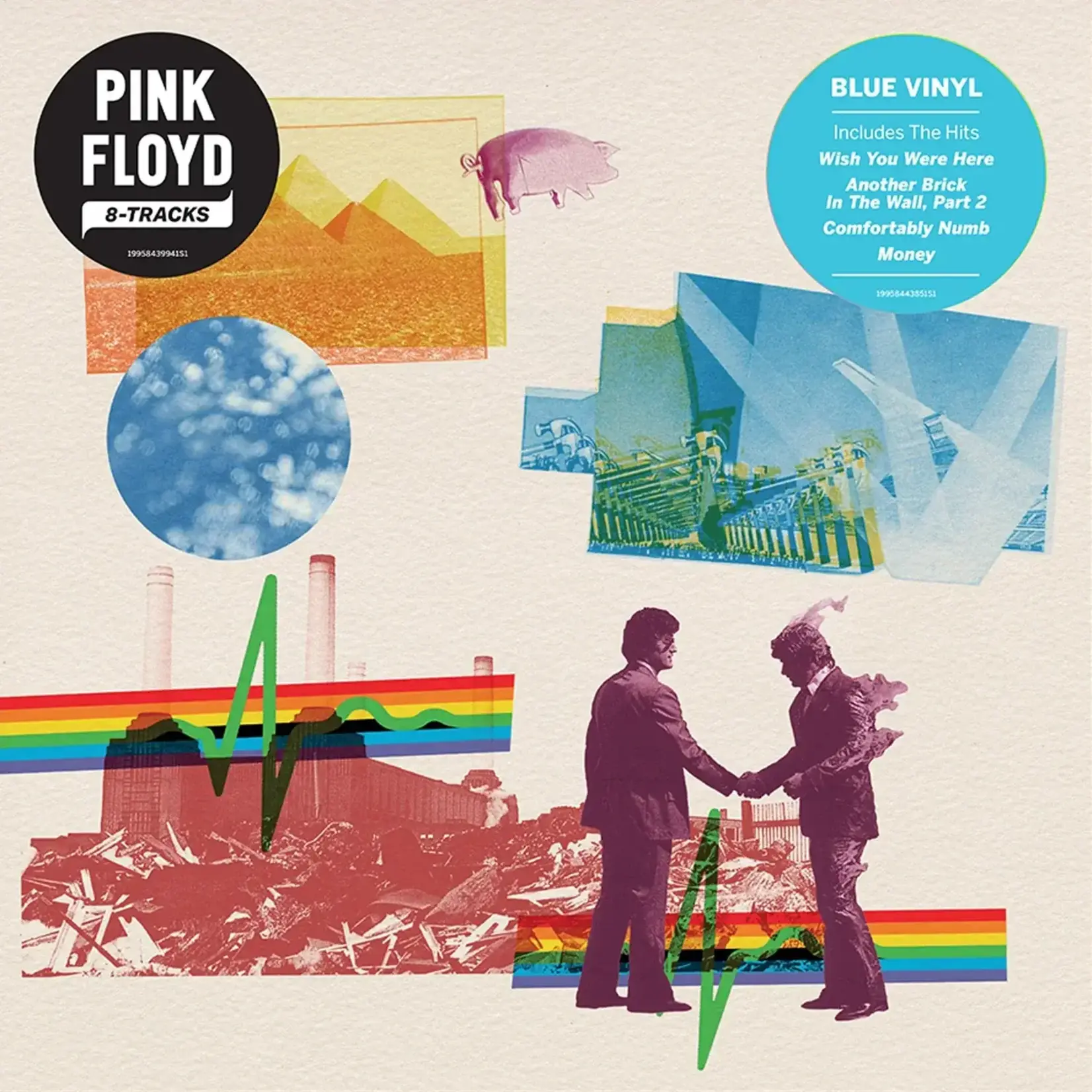 [New Vinyl] Pink Floyd: 8-Tracks (Blue Vinyl) [LEGACY RECORDINGS]