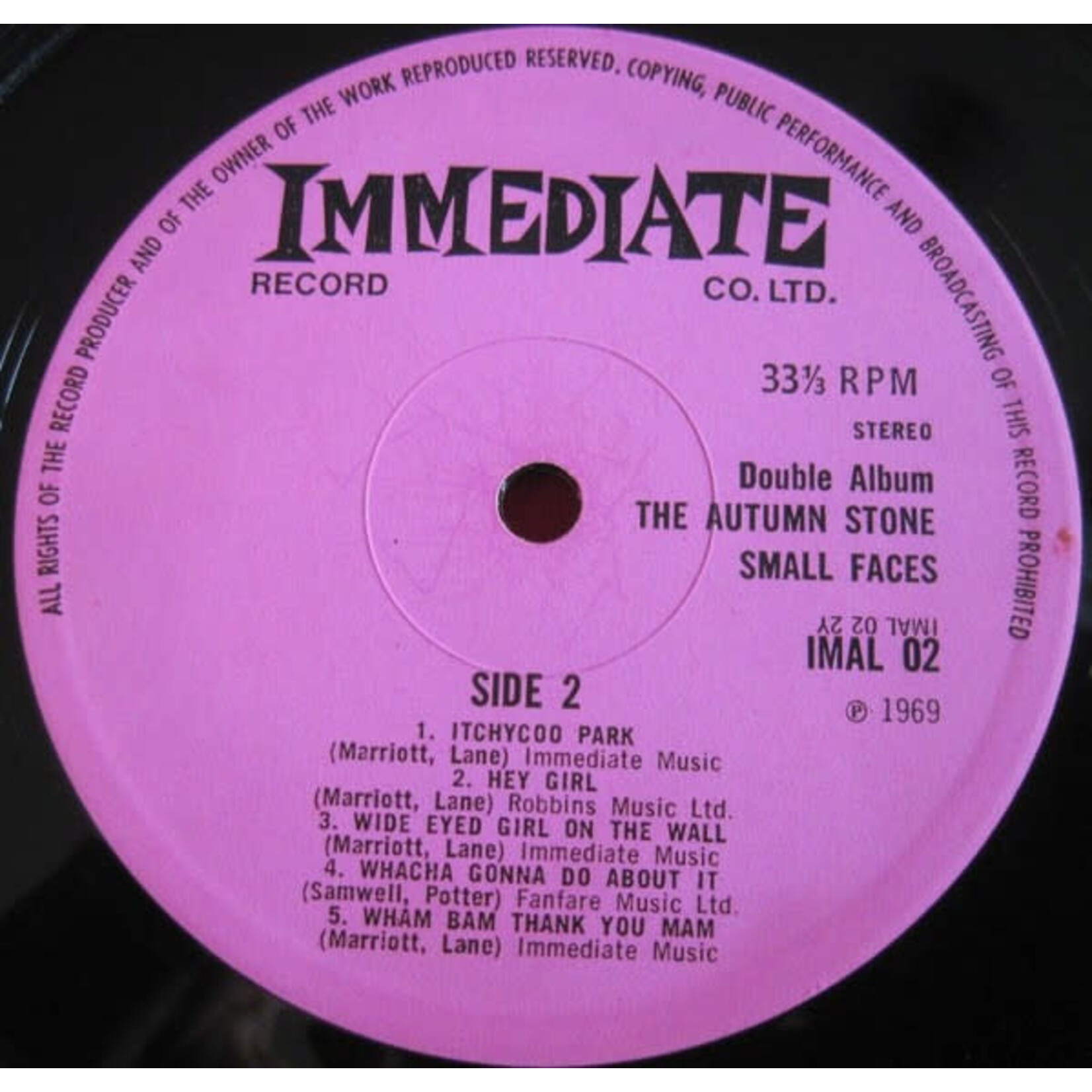 [Kollectible Vinyl] Small Faces: The Autumn Stone (1969, UK, Ex) [IMMEDIATE]