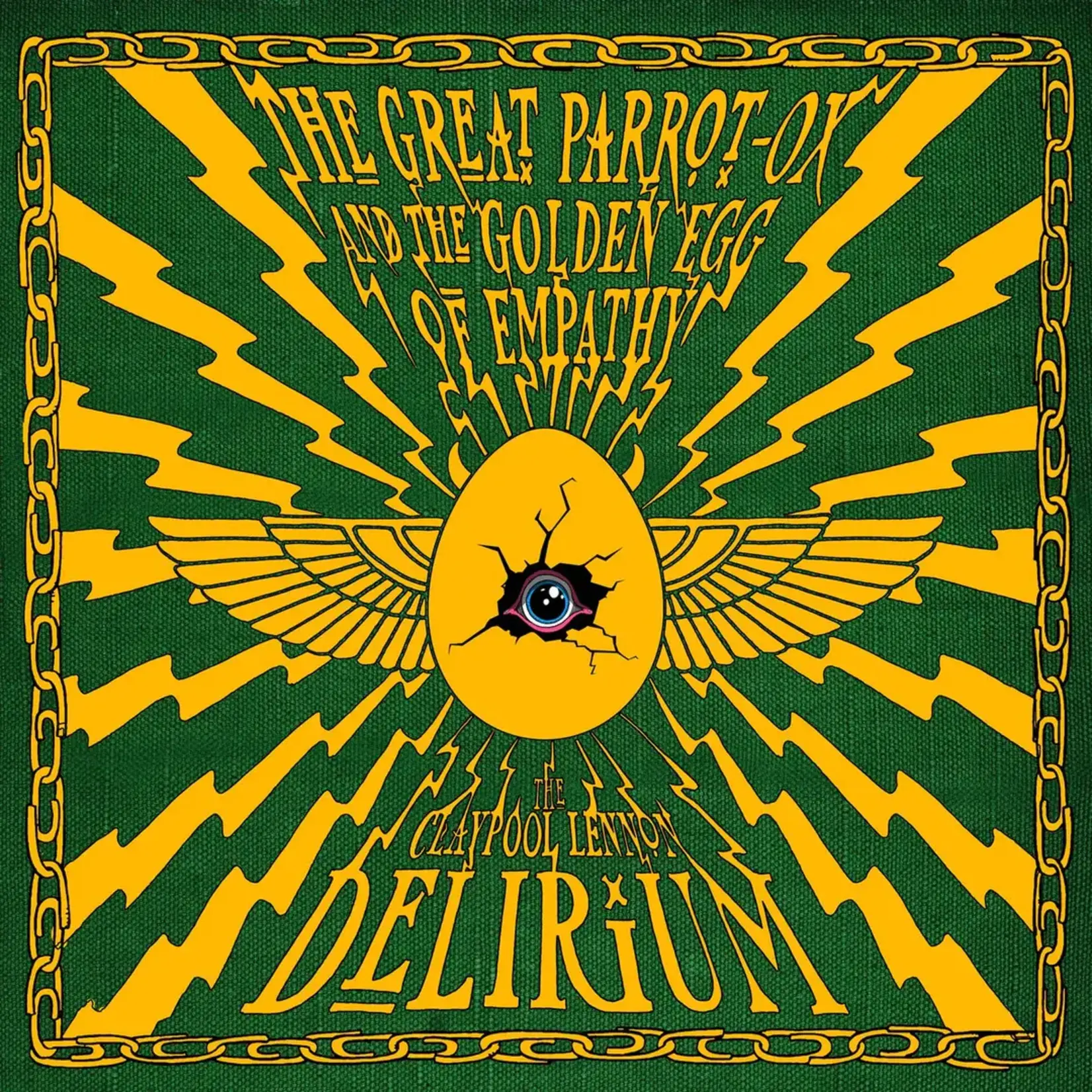 [New Vinyl] Claypool Lennon Delirium: The Great Parrot-Ox and the Golden Egg..(2LP-green vinyl w/comic book) [ATO]