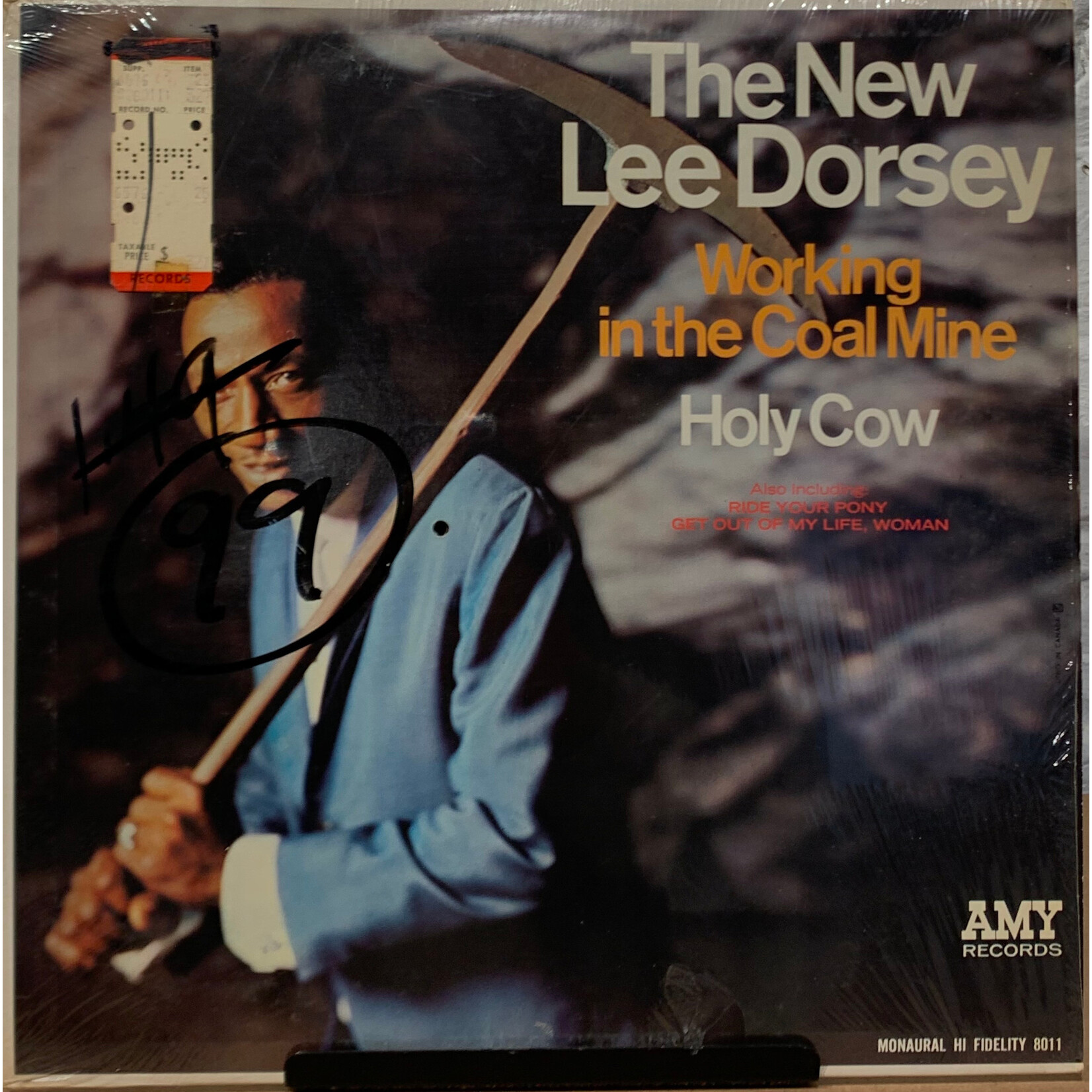 [Kollectible Vinyl] Dorsey, Lee: Working in The Coal Mine - Holy Cow (1966, Canada, In Shrink, EX) [AMY]