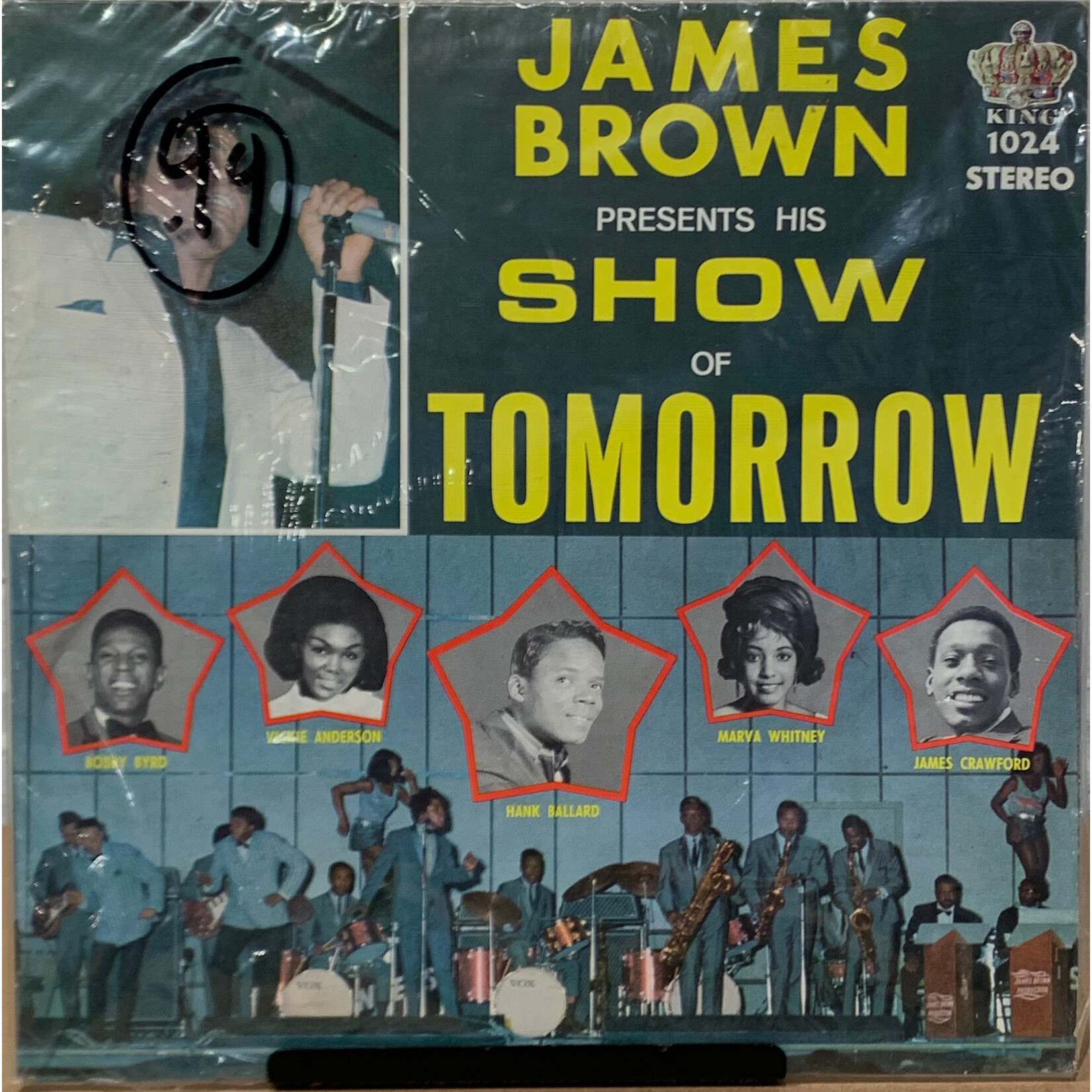[Kollectible Vinyl] Brown, James: James Brown Presents His Show of Tomorrow (1968, Canada, In Shrink, EX) [REGENCY]