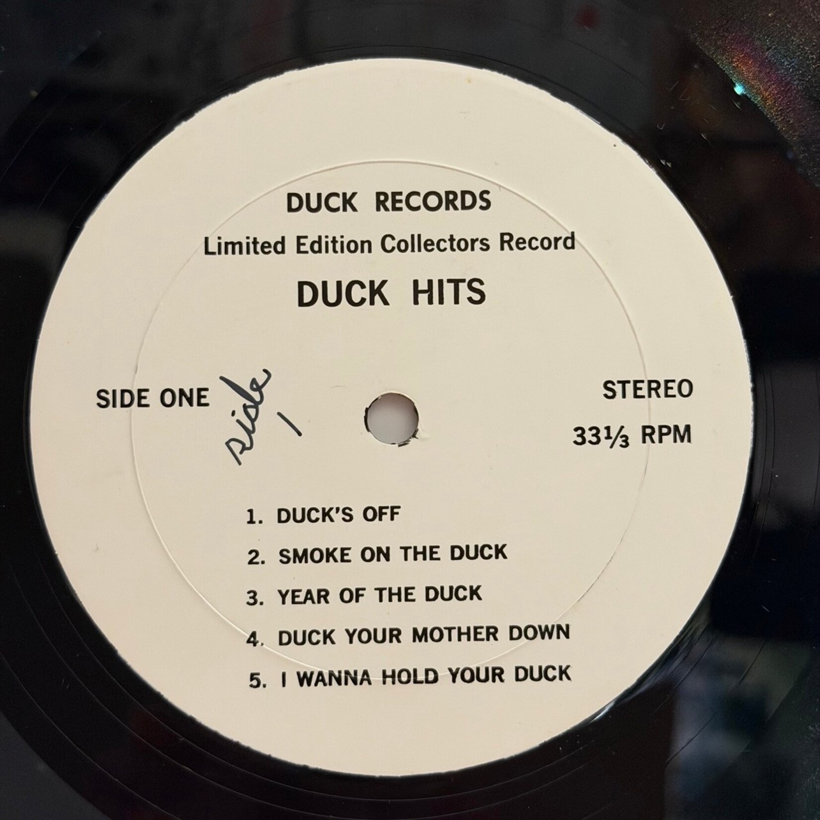[Nick's Disk Pics] Young, Neil: Old Man's Fancy (1977, Neil Live, VG+) [DUCK]