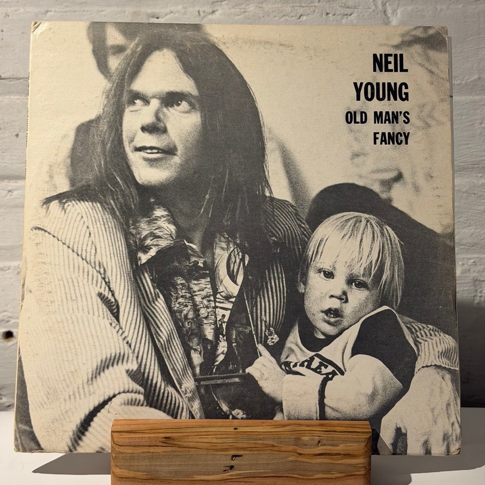 [Nick's Disk Pics] Young, Neil: Old Man's Fancy (1977, Neil Live, VG+) [DUCK]