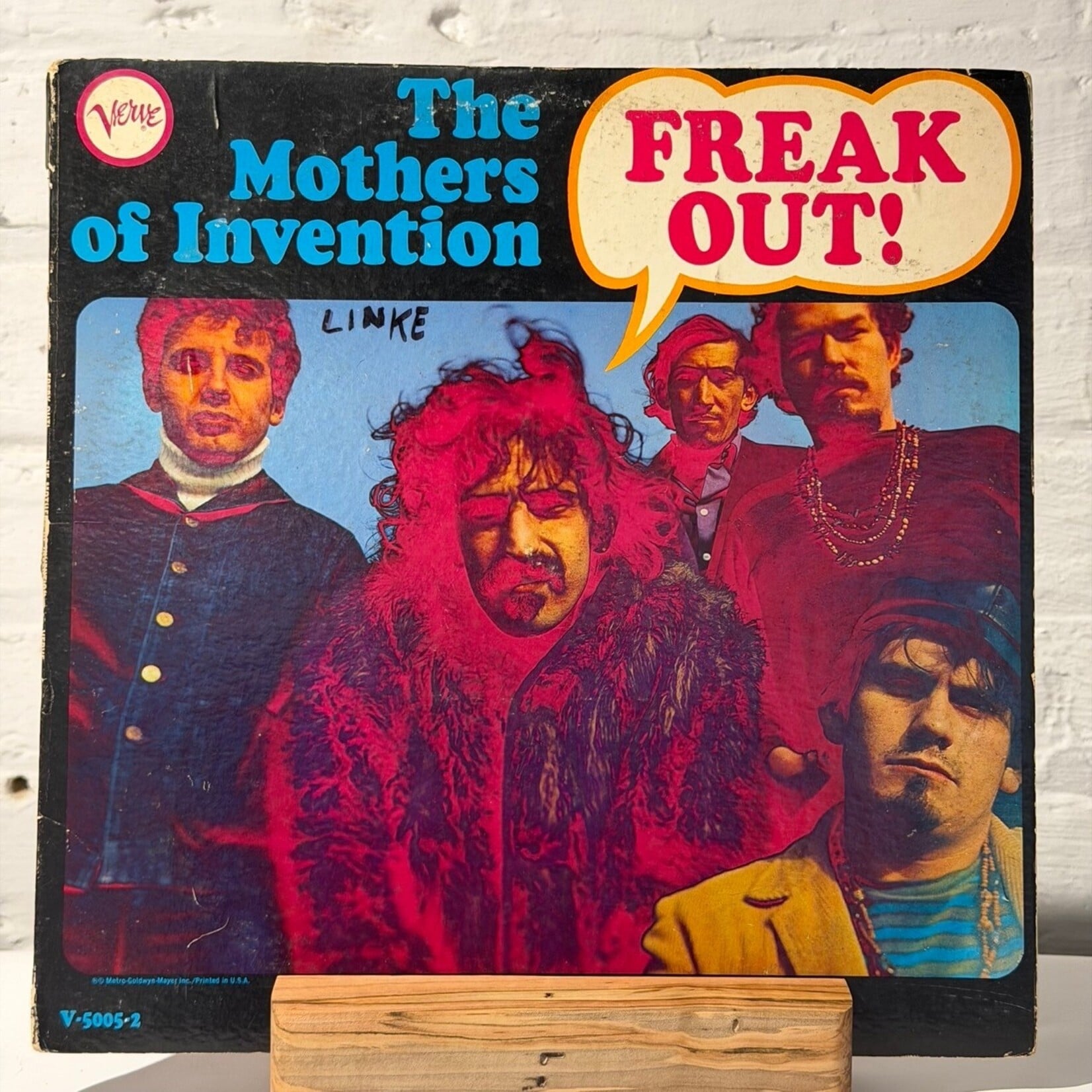 [Nick's Disk Pics] Zappa, Frank & Mothers Of Invention: Freak Out (1966, USA, Hot Spot Ad, VG) [VERVE]