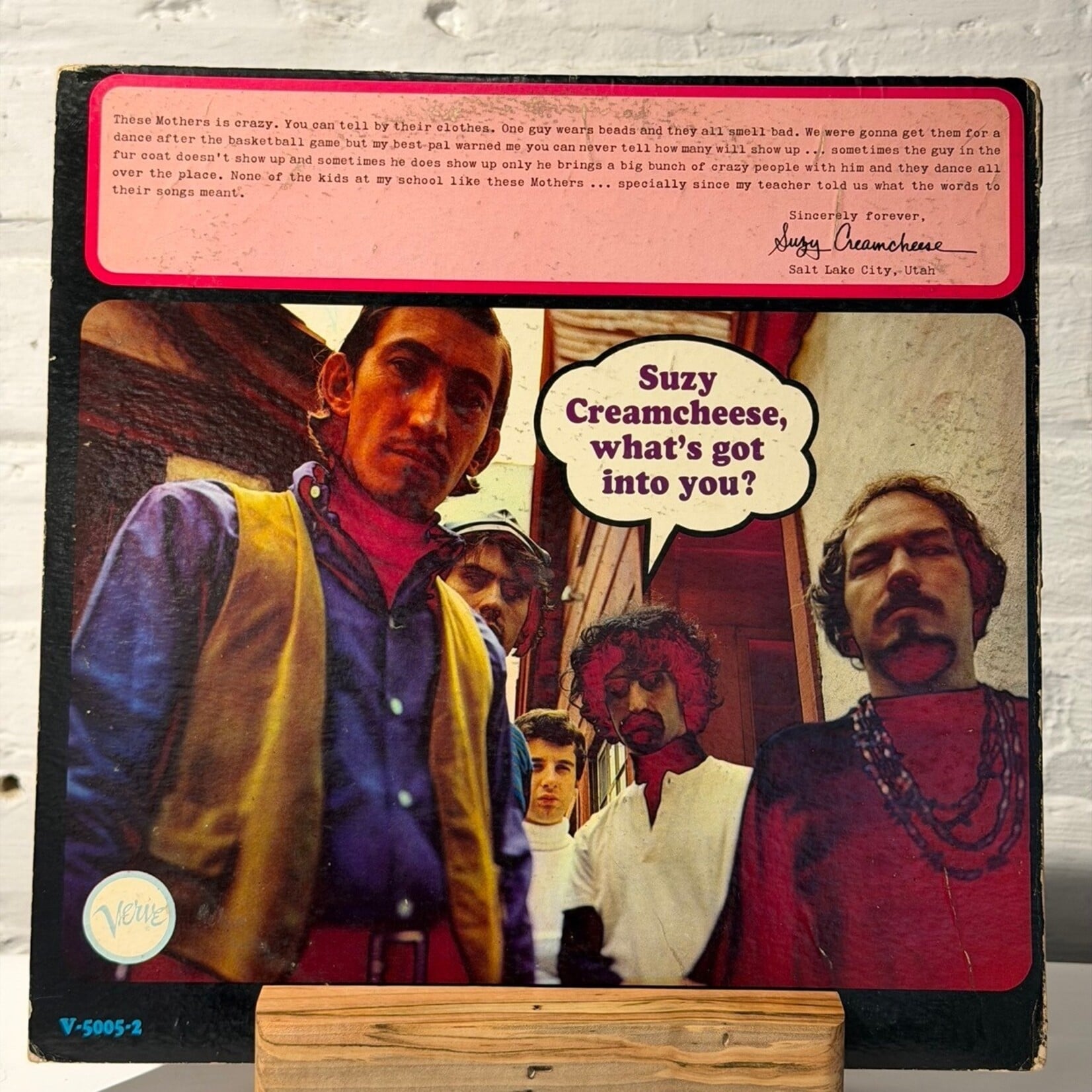 [Nick's Disk Pics] Zappa, Frank & Mothers Of Invention: Freak Out (1966, USA, Hot Spot Ad, VG) [VERVE]