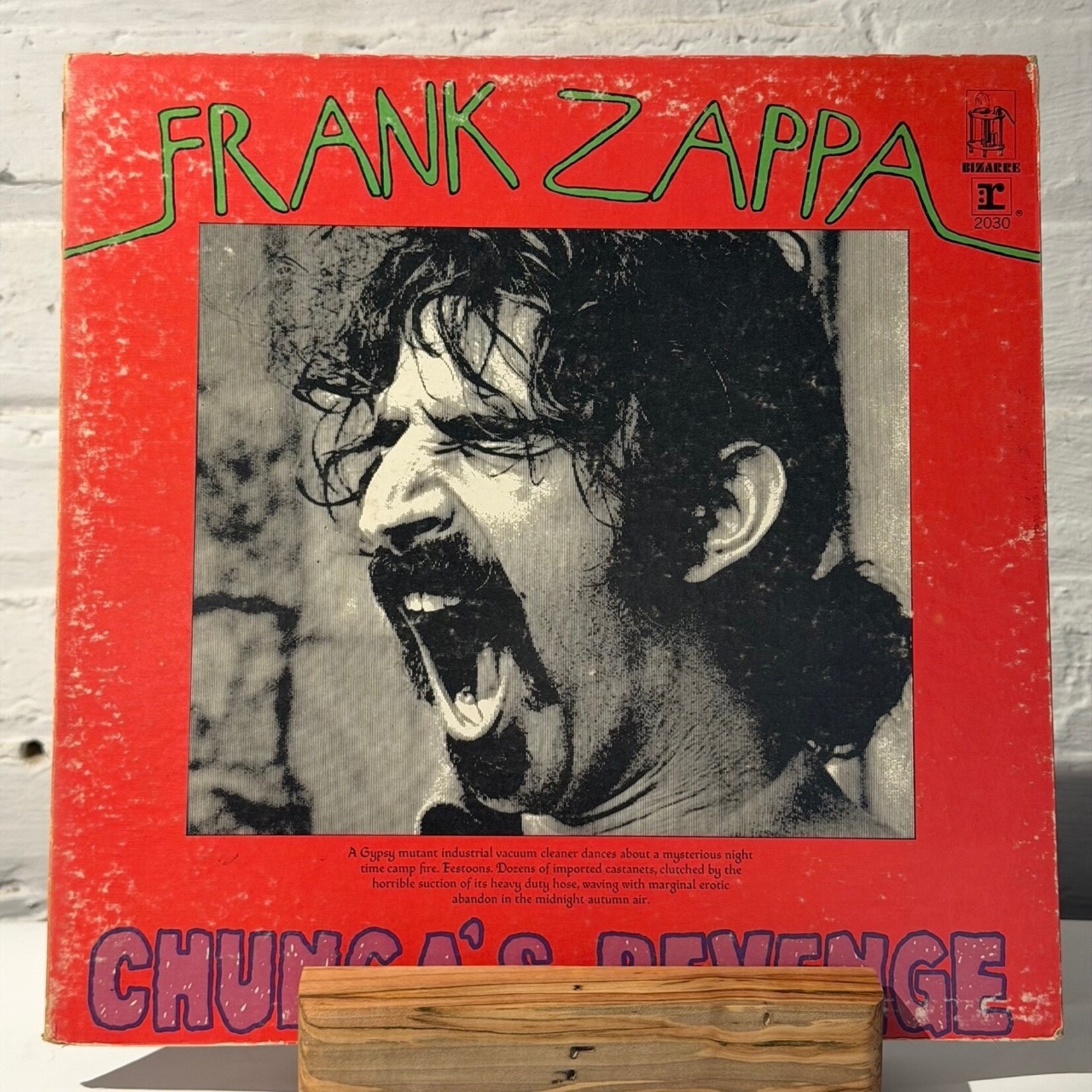 [Nick's Disk Pics] Zappa, Frank: Chunga's Revenge (1970, USA, Disc VG+) [BIZARRE]
