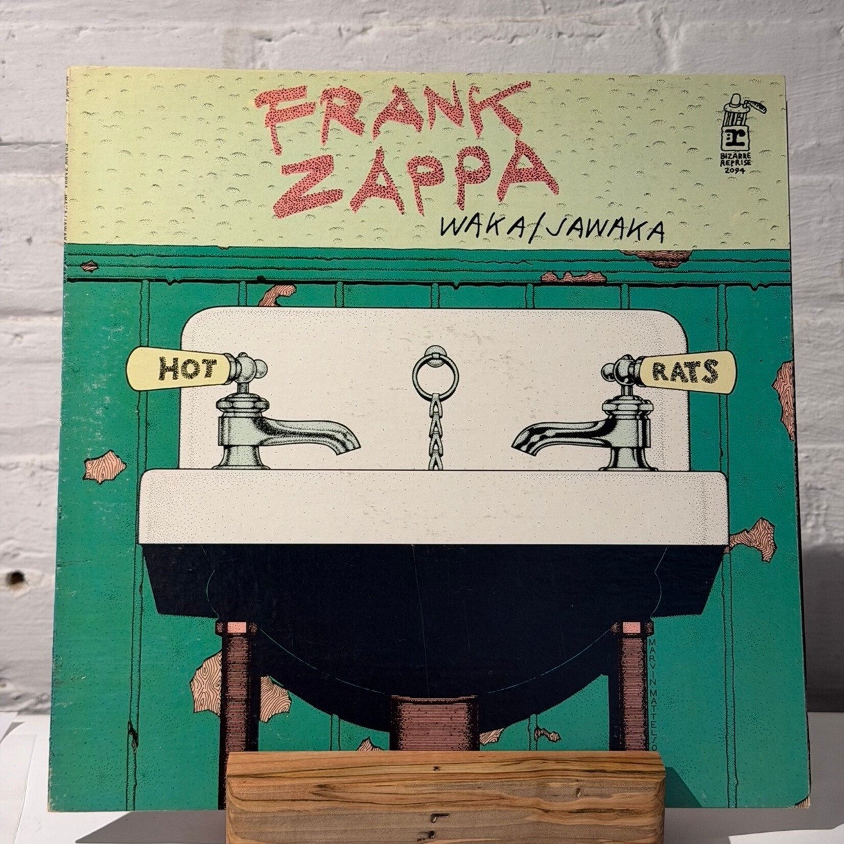 [Nick's Disk Pics] Zappa, Frank: Waka / Jawaka - Hot Rats (1972, USA, w/Inner, Ex) [BIZARRE]
