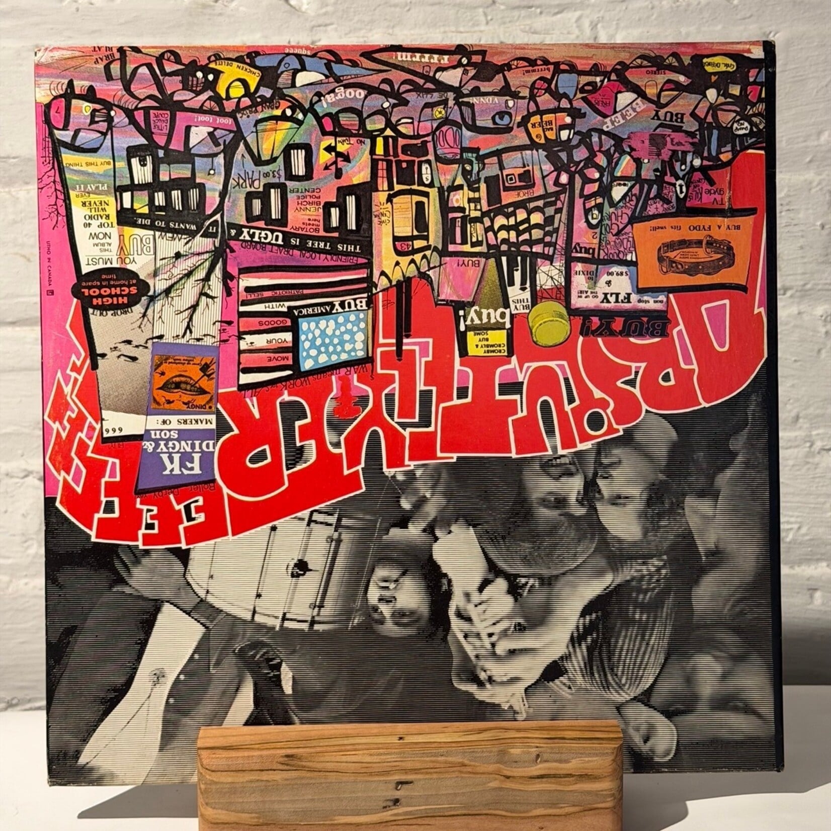 [Nick's Disk Pics] Zappa, Frank & The Mothers Of Invention: Absolutely Free (1967, CANADA, Disc VG+) [VERVE]