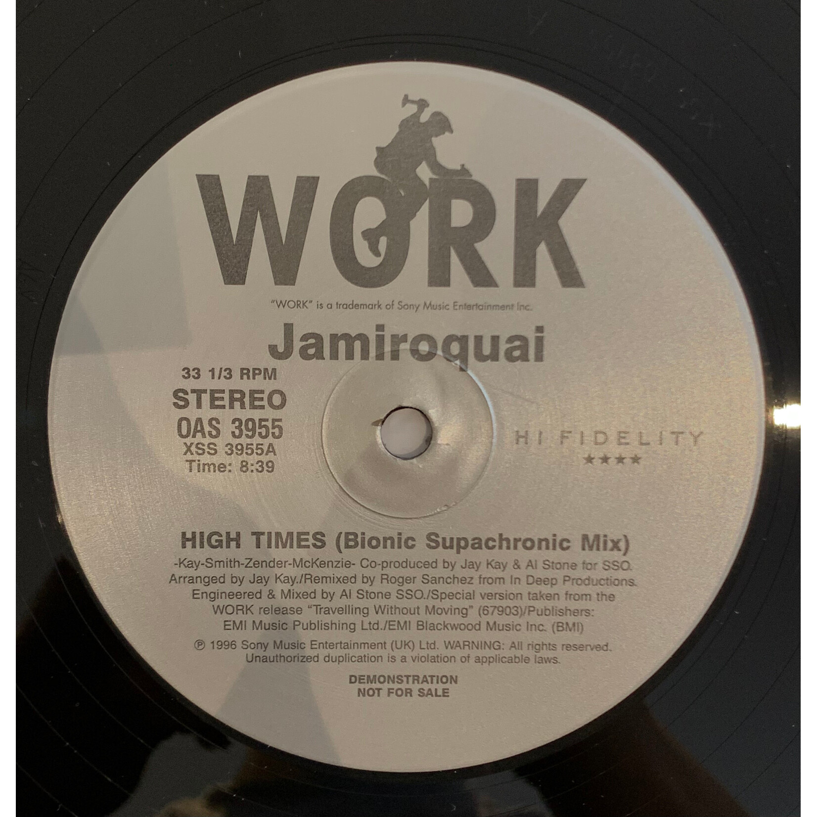 [Nick's Disk Pics] Jamiroquai: High Times (1997, USA, 12", Ex)[WORK]
