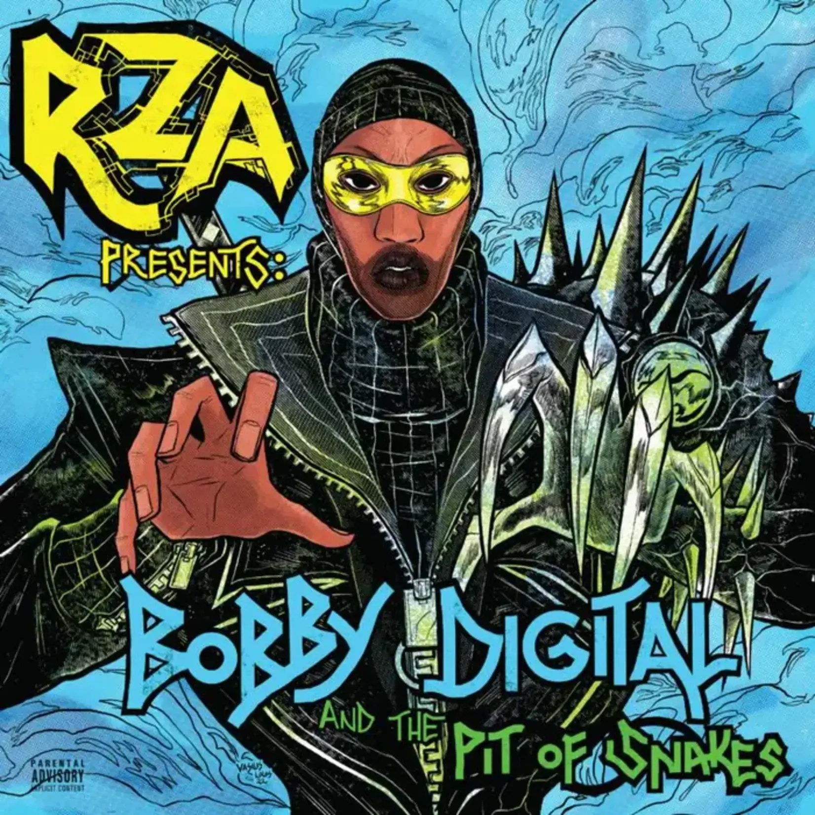 [New Vinyl] RZA as Bobby Digital: RZA Presents: Bobby Digital & The Pit Of Snakes (maroon vinyl) [Z2]