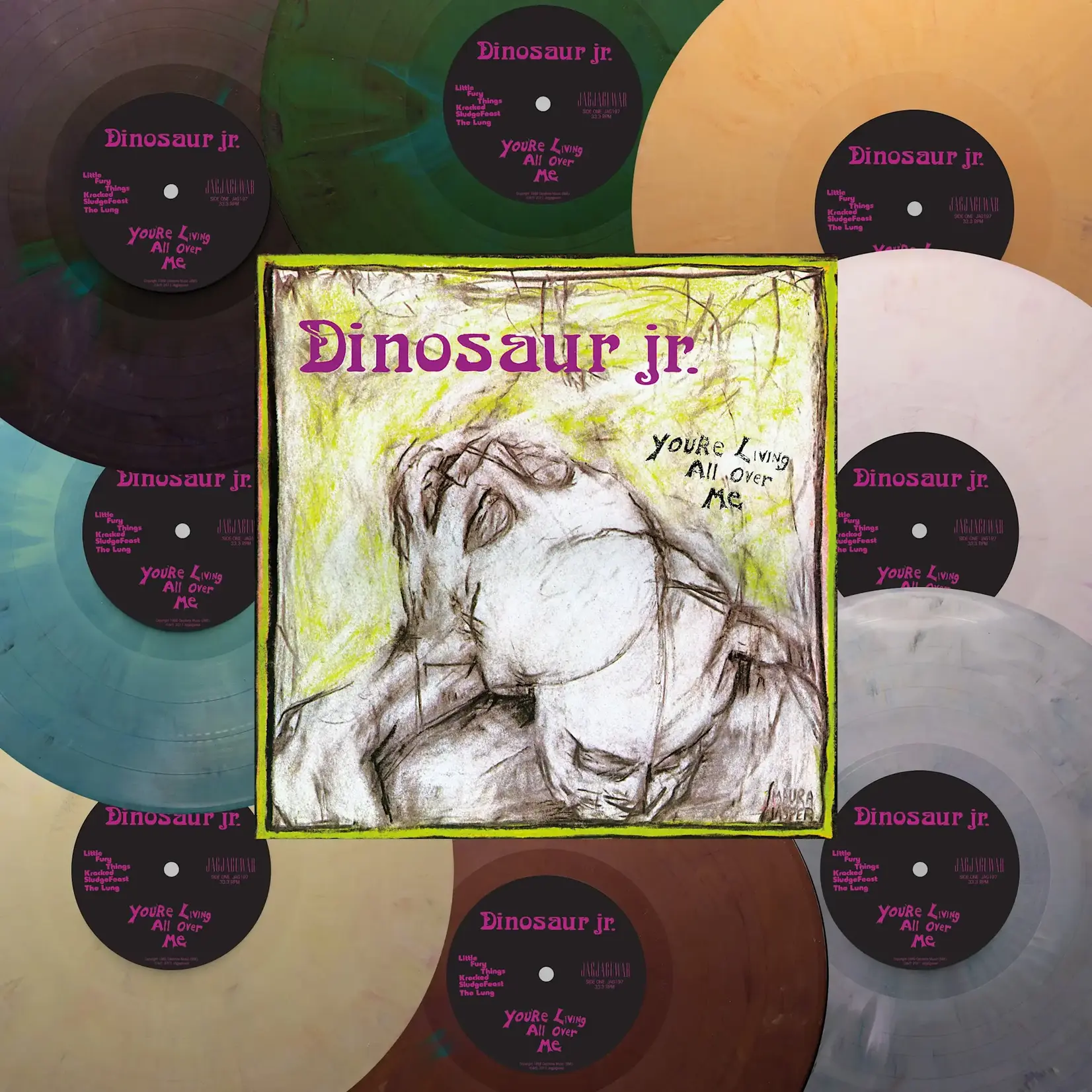 [New] Dinosaur Jr.: You're Living All Over Me (ReVINYL edition-coloured vinyl) [JAGJAGUWAR]