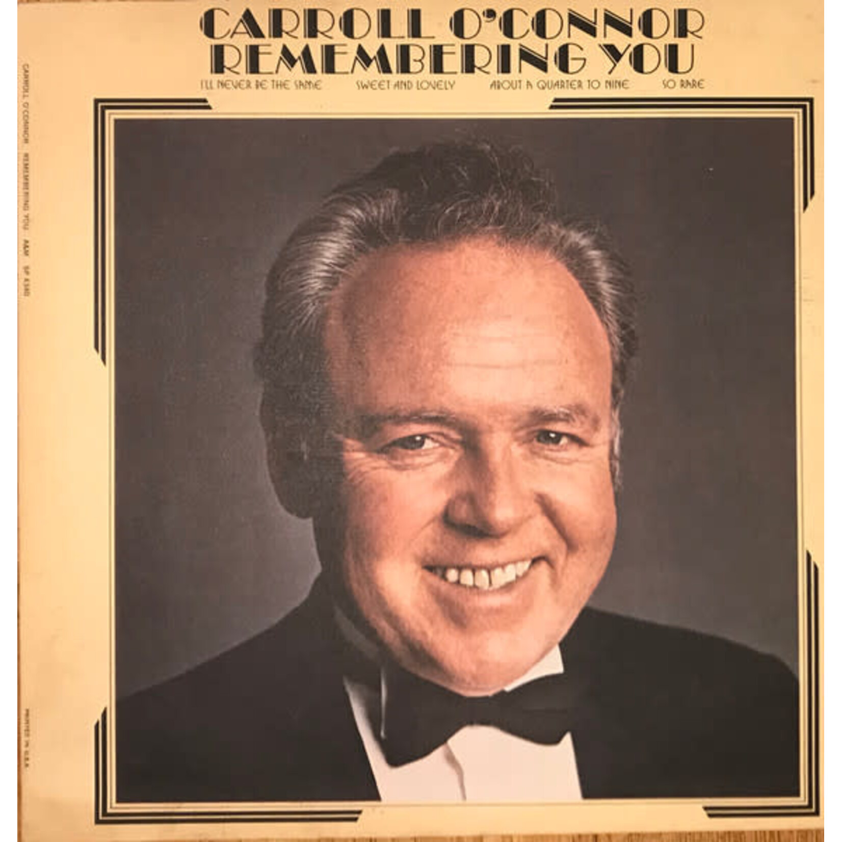 [Vintage] O'Connor, Carroll: Remembering You [VINTAGE]