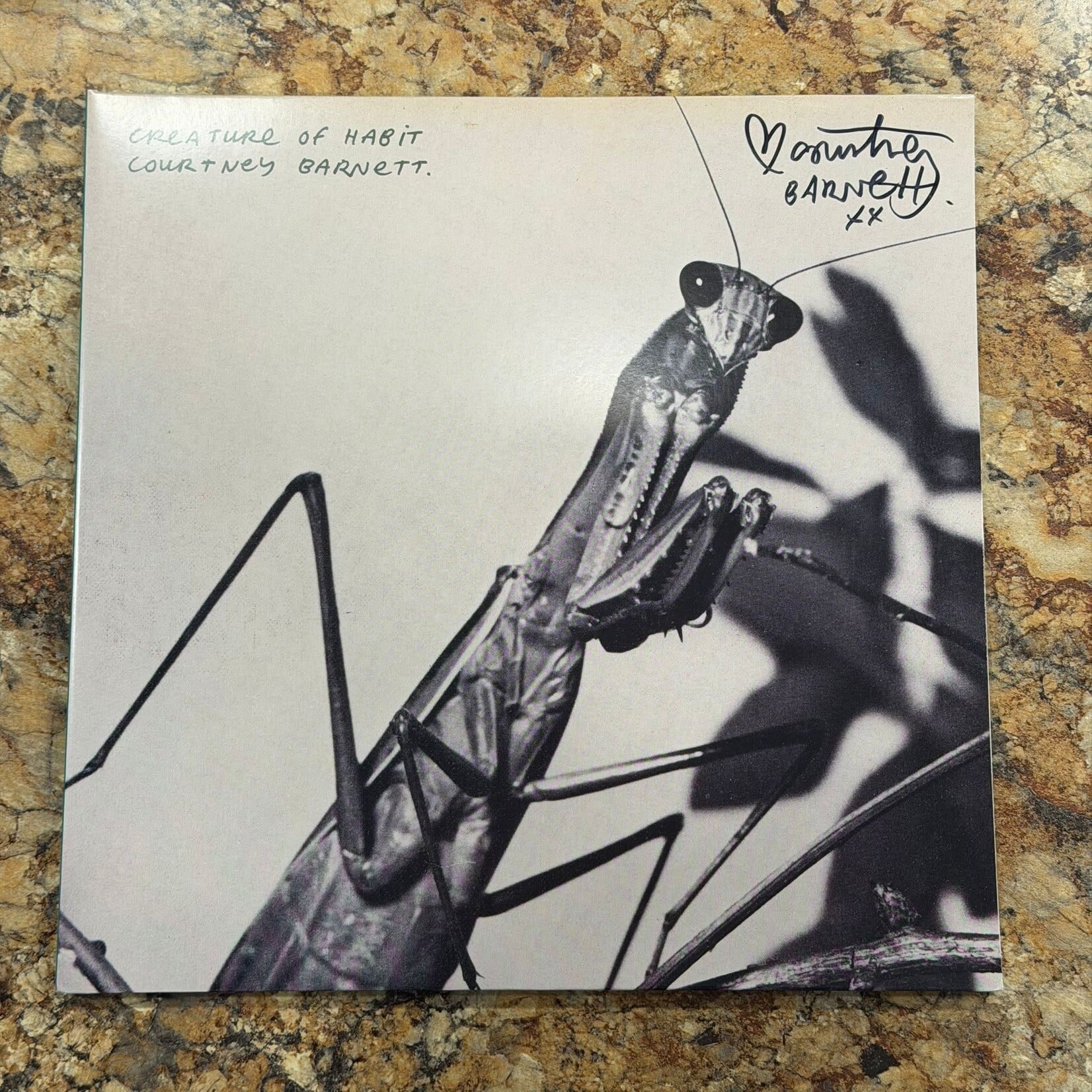 [New] Barnett, Courtney: Creature Of Habit (SIGNED, Caramel Vinyl) [MOM+POP]