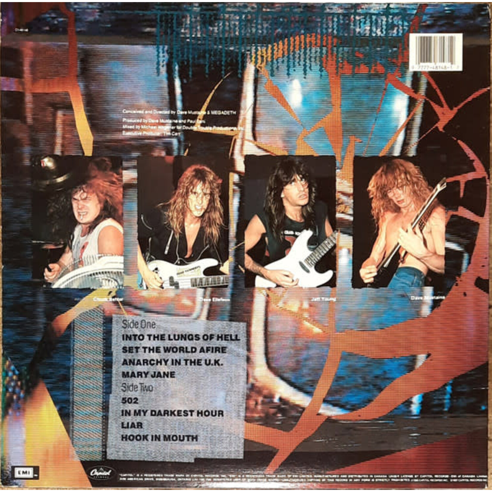 [Kollectible Vinyl] Megadeth: So Far, So Good... So What! (1988, Canada, w/OG Inner, NM) [CAPITOL]
