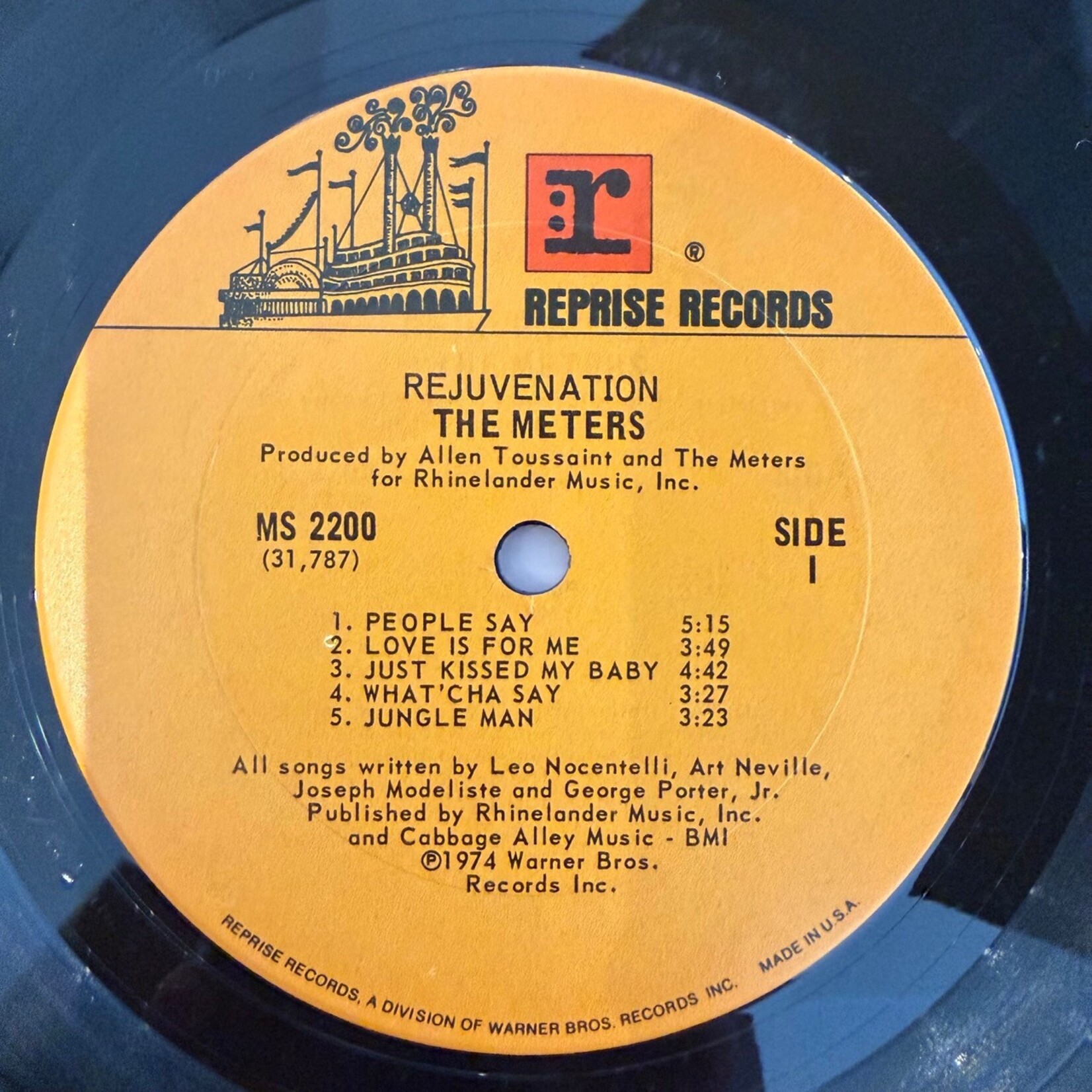 [Kollectible Vinyl] Meters: Rejuvenation (1974, USA, Disc VG+) [REPRISE]