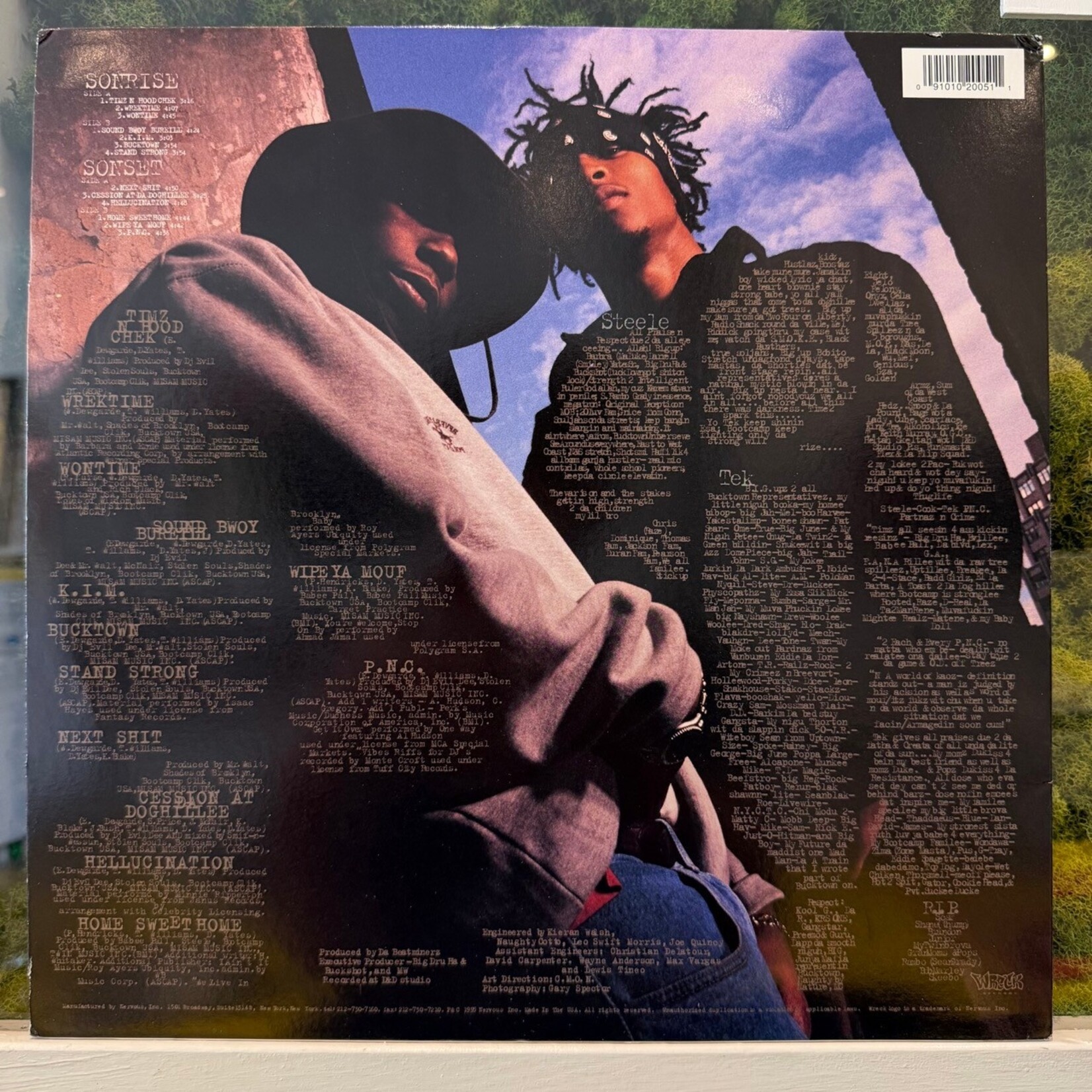 [Kollectible Vinyl] Smif-N-Wessun: Dah Shinin' (1996, USA, VG+) [WRECK]