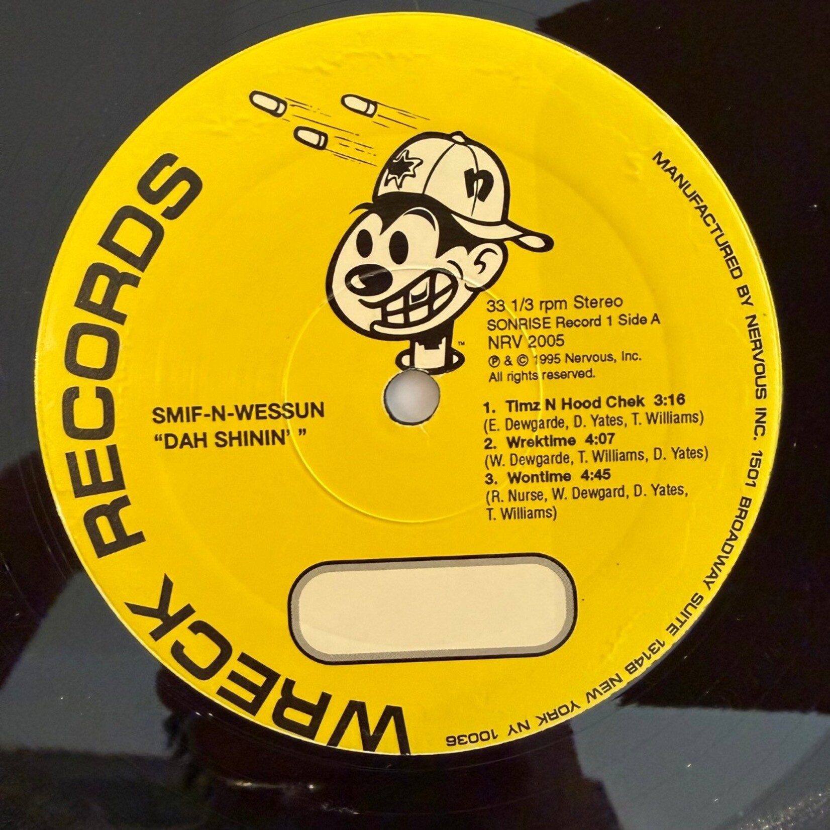 [Kollectible Vinyl] Smif-N-Wessun: Dah Shinin' (1996, USA, VG+) [WRECK]