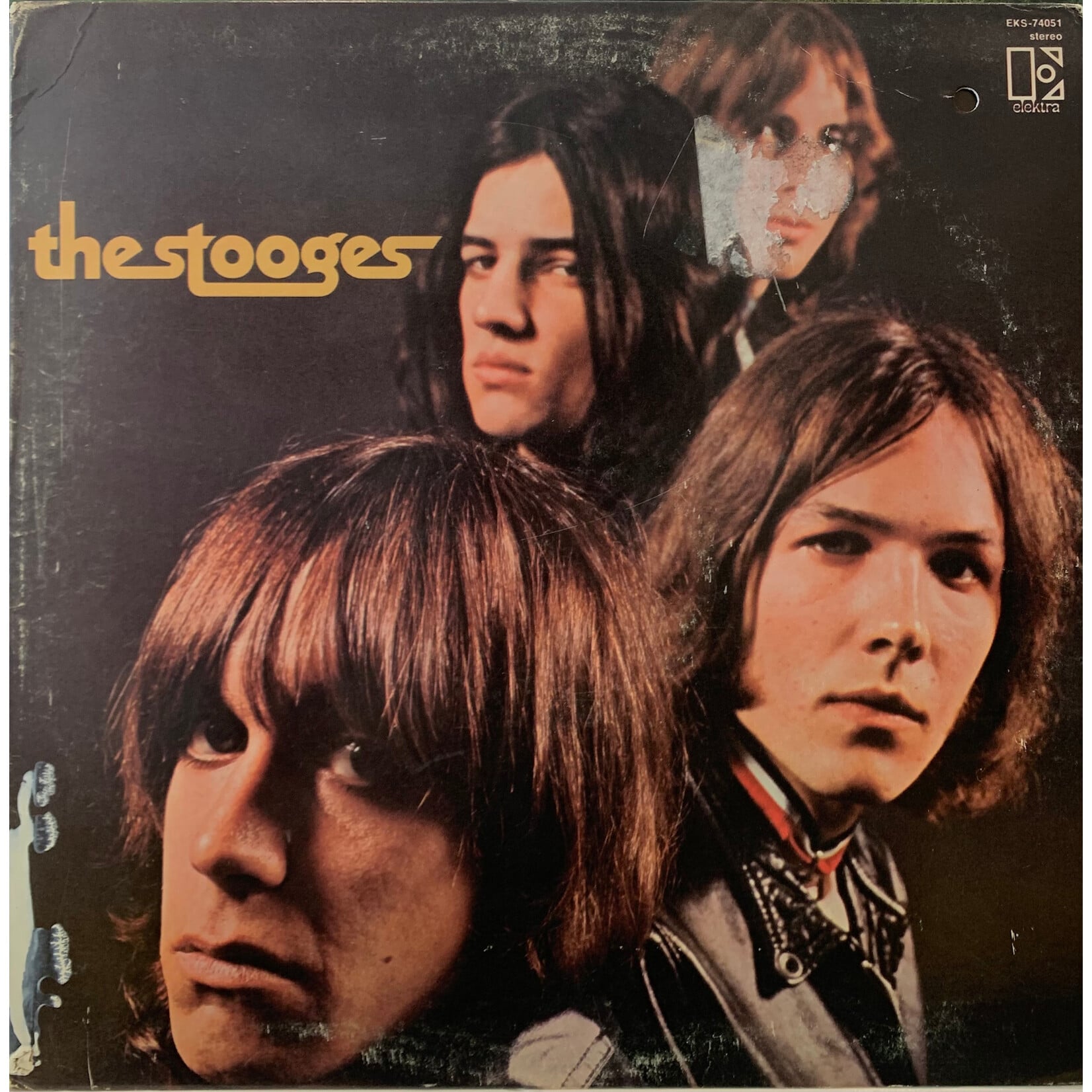 [Kollectible Vinyl] Stooges: Self-Titled (1969, USA, Red Label Elektra, VG) [ELEKTRA]
