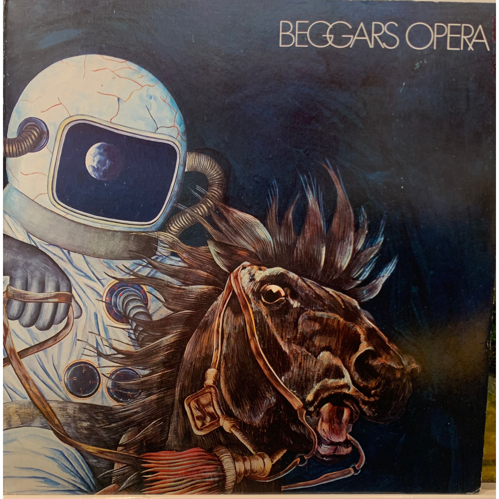 [Kollectible Vinyl] Beggars Opera: Pathfinder (1974, UK, w/ Poster Sleeve, Disc EX) [VERTIGO]