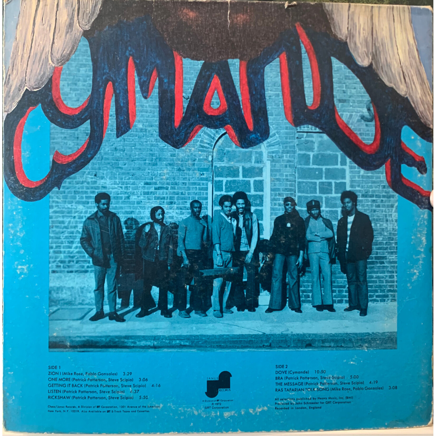 [Kollectible Vinyl] Cymande: Self-Titled (1972, USA, VG) [JANUS]