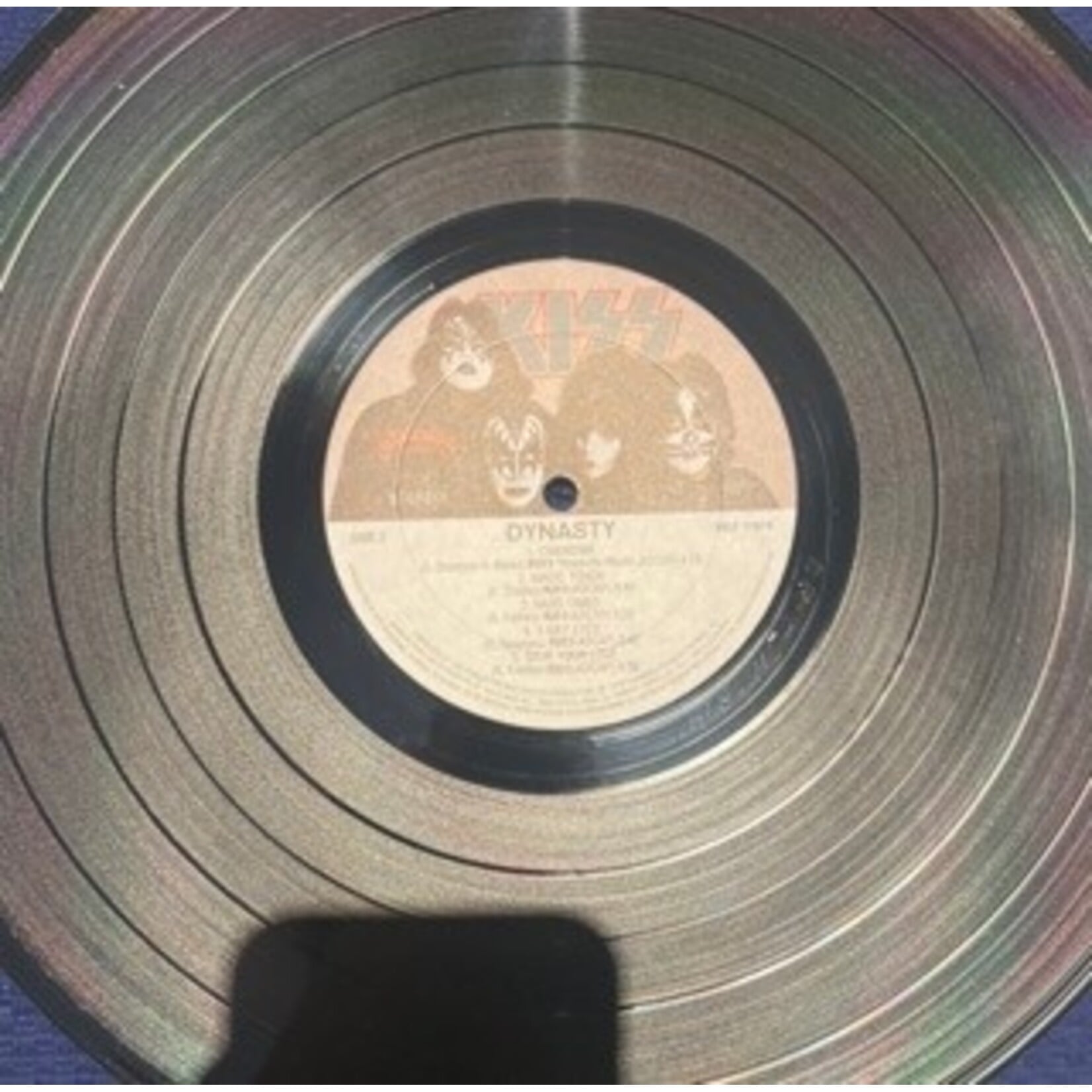 [Kollectible Vinyl] Kiss: Dynasty (1975, Canada, w/Poster + Inner, VG+) [CASABLANCA]
