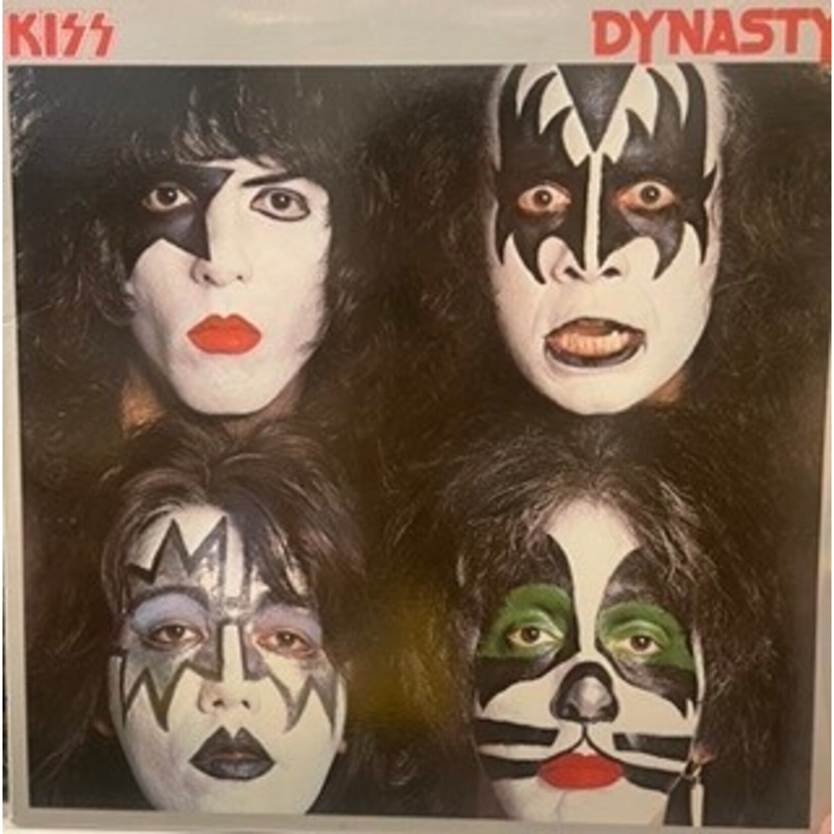 [Kollectible Vinyl] Kiss: Dynasty (1975, Canada, w/Poster + Inner, VG+) [CASABLANCA]