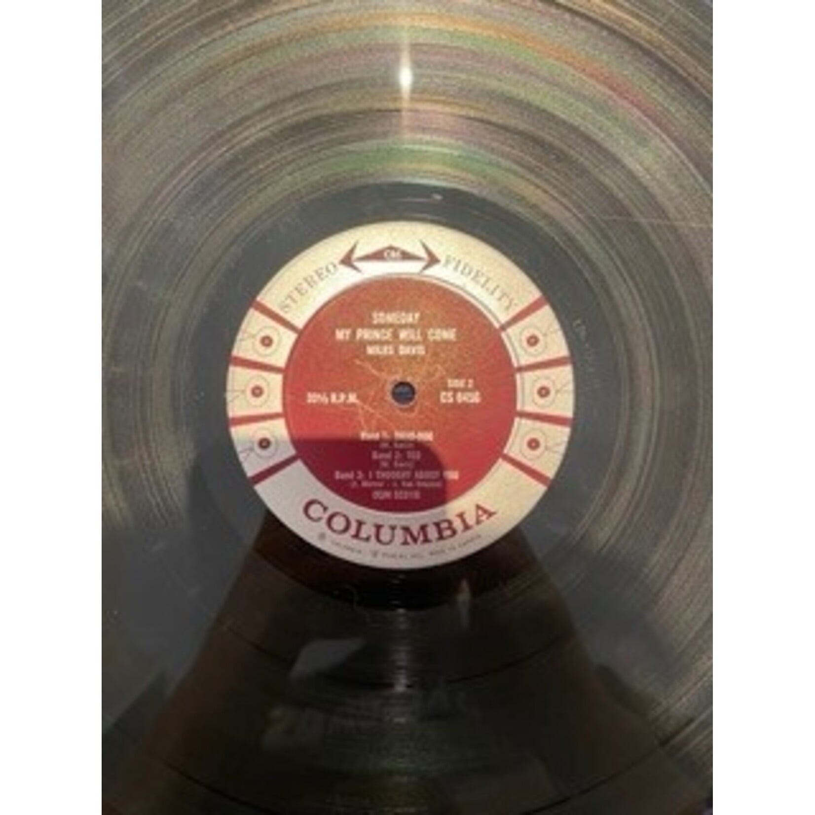 [Kollectible Vinyl] Davis, Miles: Someday My Prince Will Come (1961, Canada, Early Stereo, VG) [COLUMBIA]