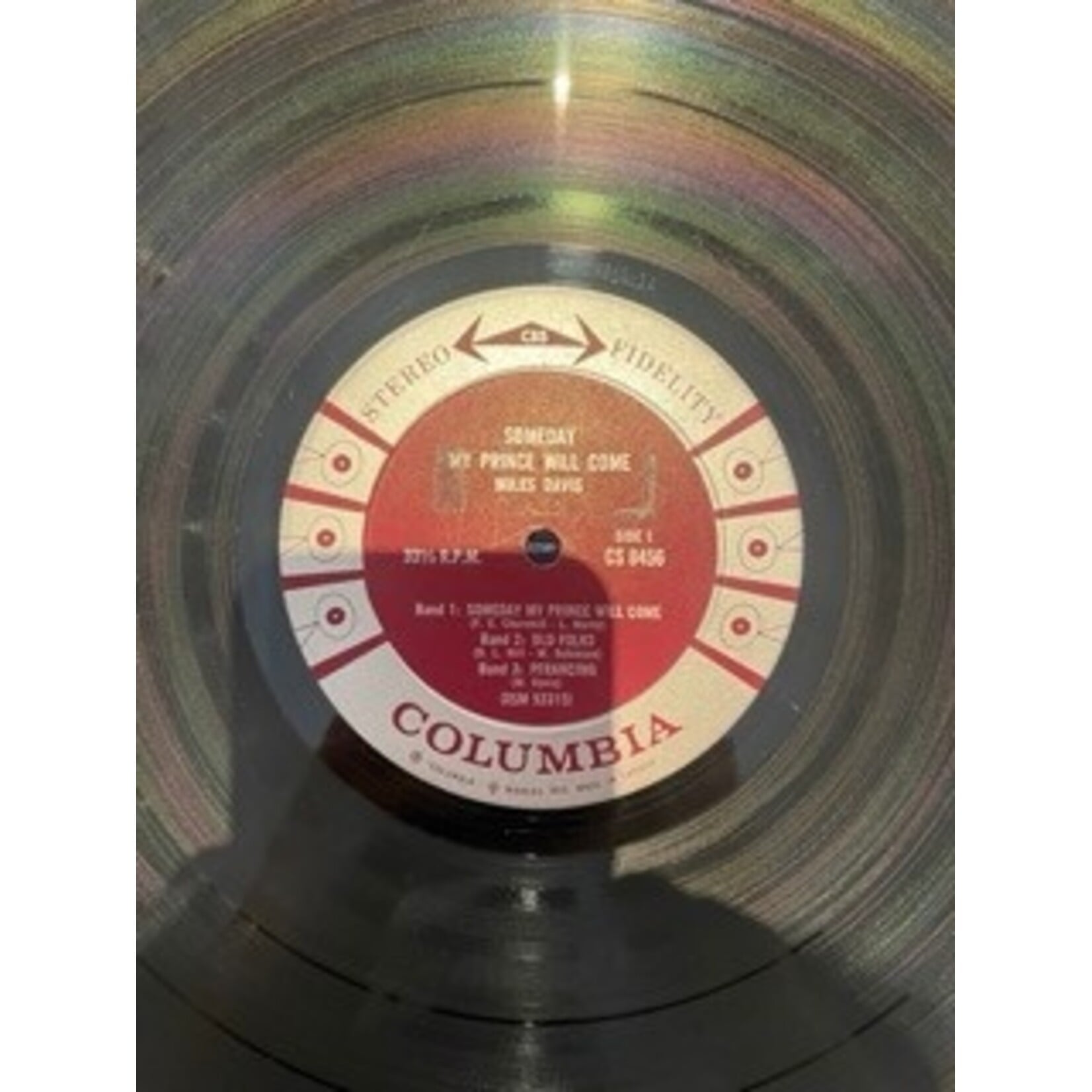 [Kollectible Vinyl] Davis, Miles: Someday My Prince Will Come (1961, Canada, Early Stereo, VG) [COLUMBIA]