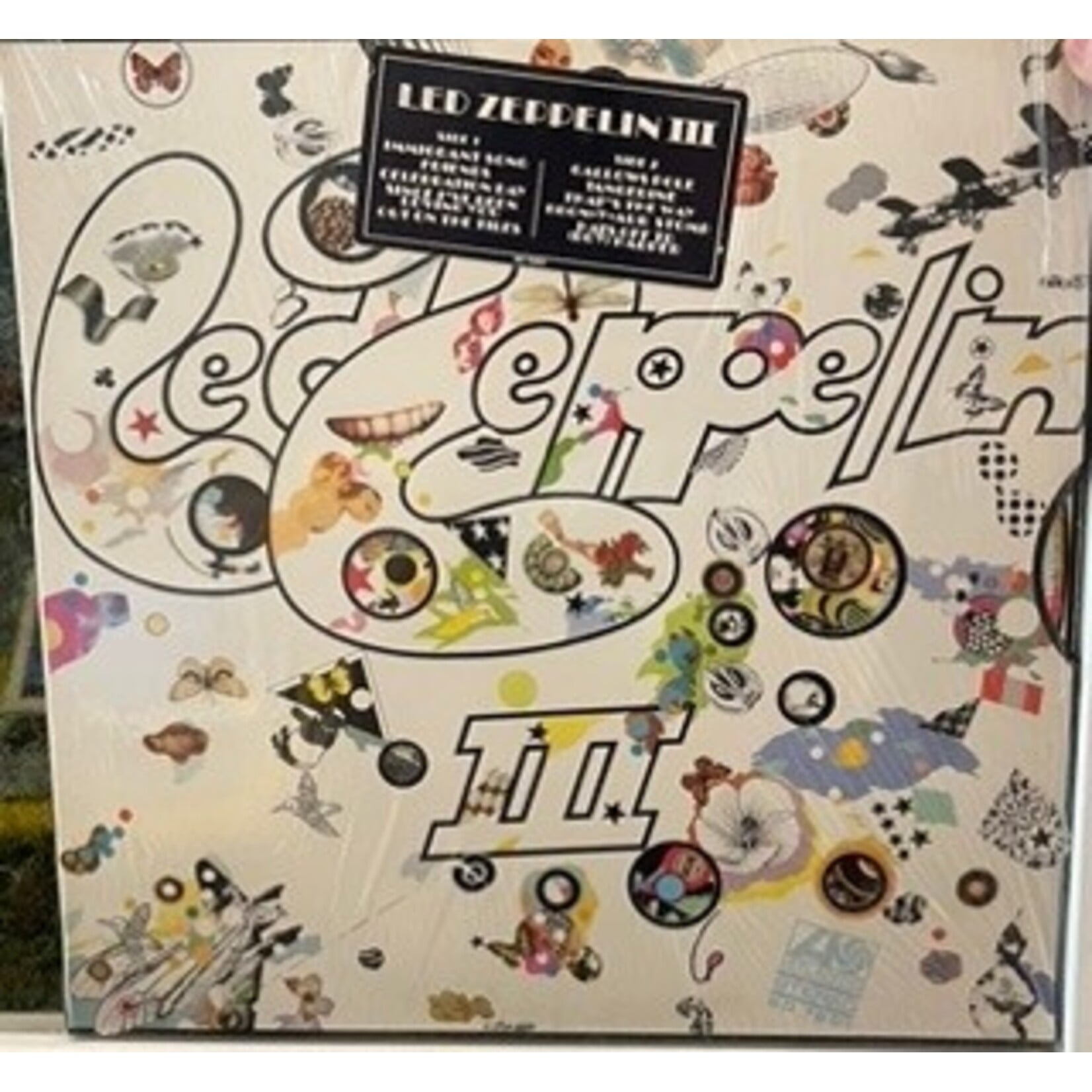 [Kollectible Vinyl] Led Zeppelin: Led Zeppelin III (Archived Copy, In Shrink, w/Hype Sticker, 1975, Canada, Ex) [ATLANTIC]