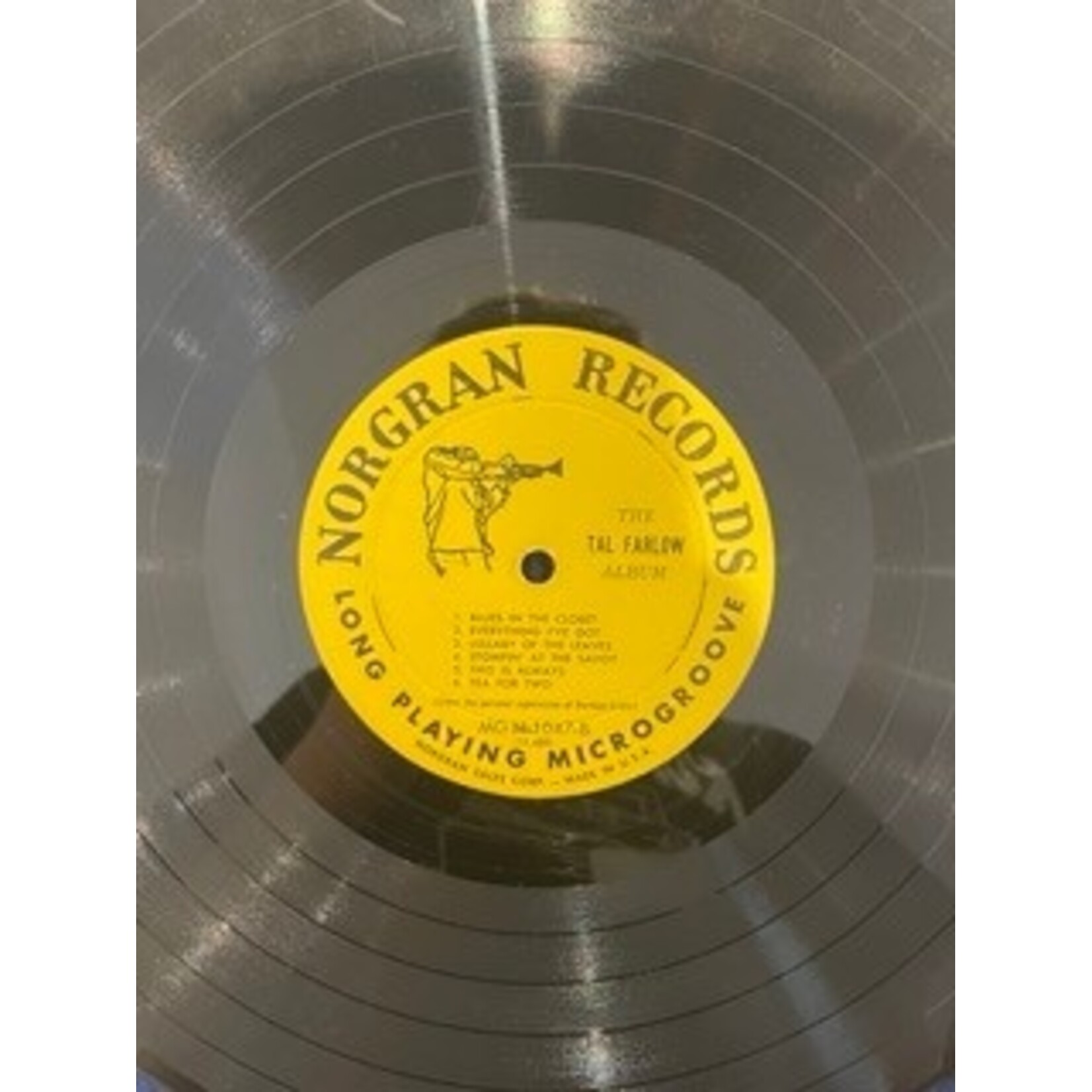 [Kollectible Vinyl] Farlow, Tal: The Tal Farlow Album (1955, USA, VG) [NOGRAN]