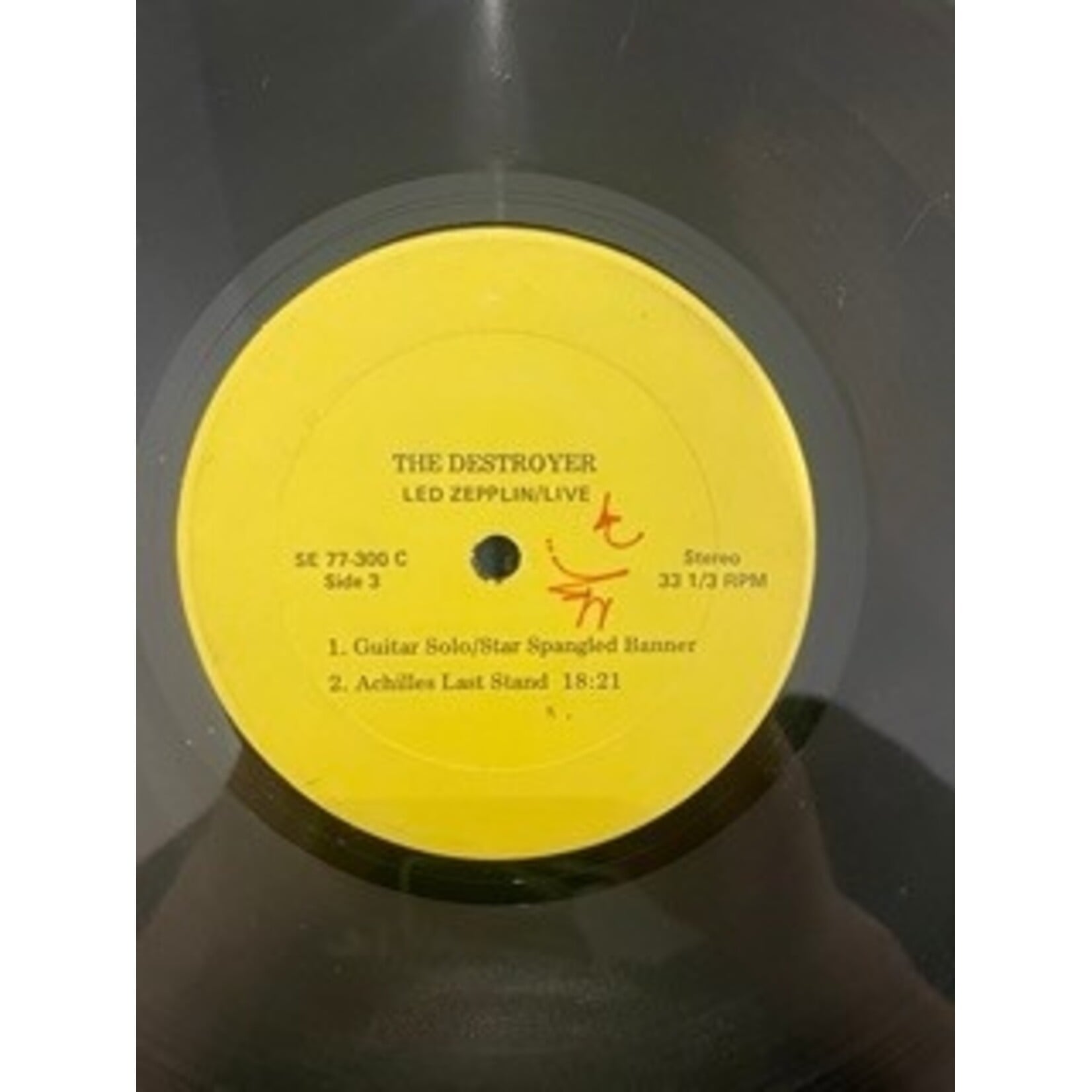 [Kollectible Vinyl] Led Zeppelin: The Destroyer Live 1977 (1977, Brazil, 4LP, VG) [SMILIN' EAR]