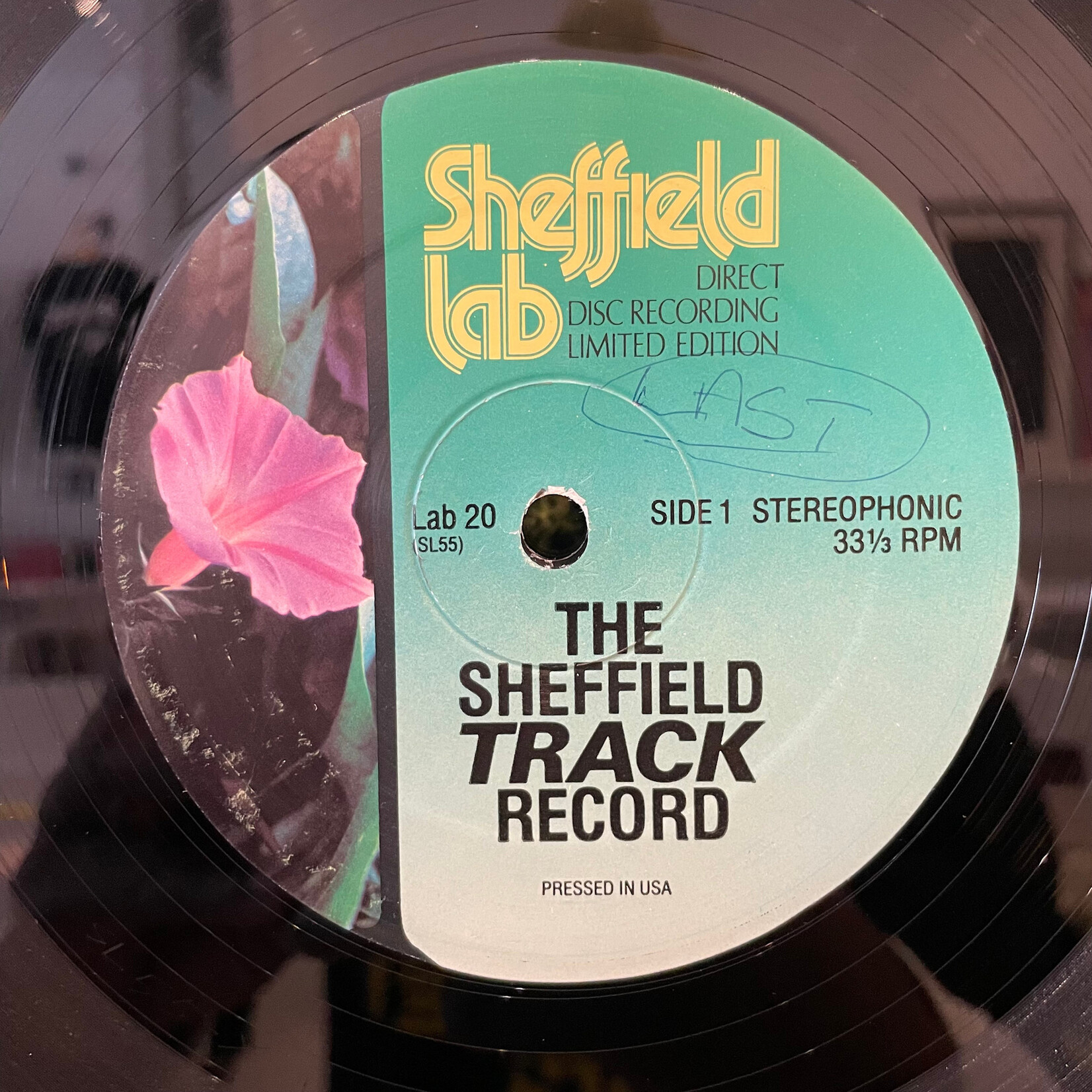 [Kollectible Vinyl] Buchanan, Robbie, James Newton Howard, Lenny Castro, Nathan East, Mike Landau, Carlos Vega: The Sheffield Track Record (1983, USA, Audiophile, Ex) [SHEFFIELD LAB]