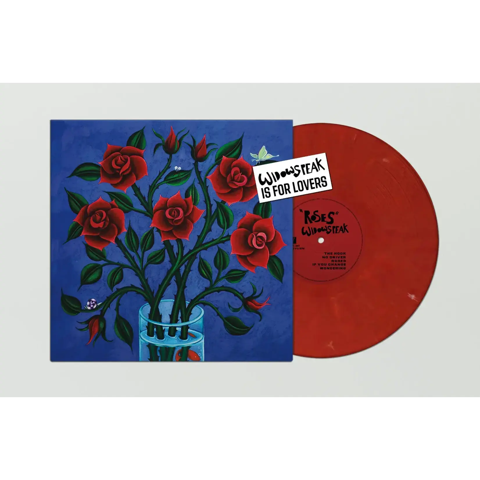 [New] Widowspeak: Roses (cherry red eco mix coloured) [CAPTURED TRACKS]