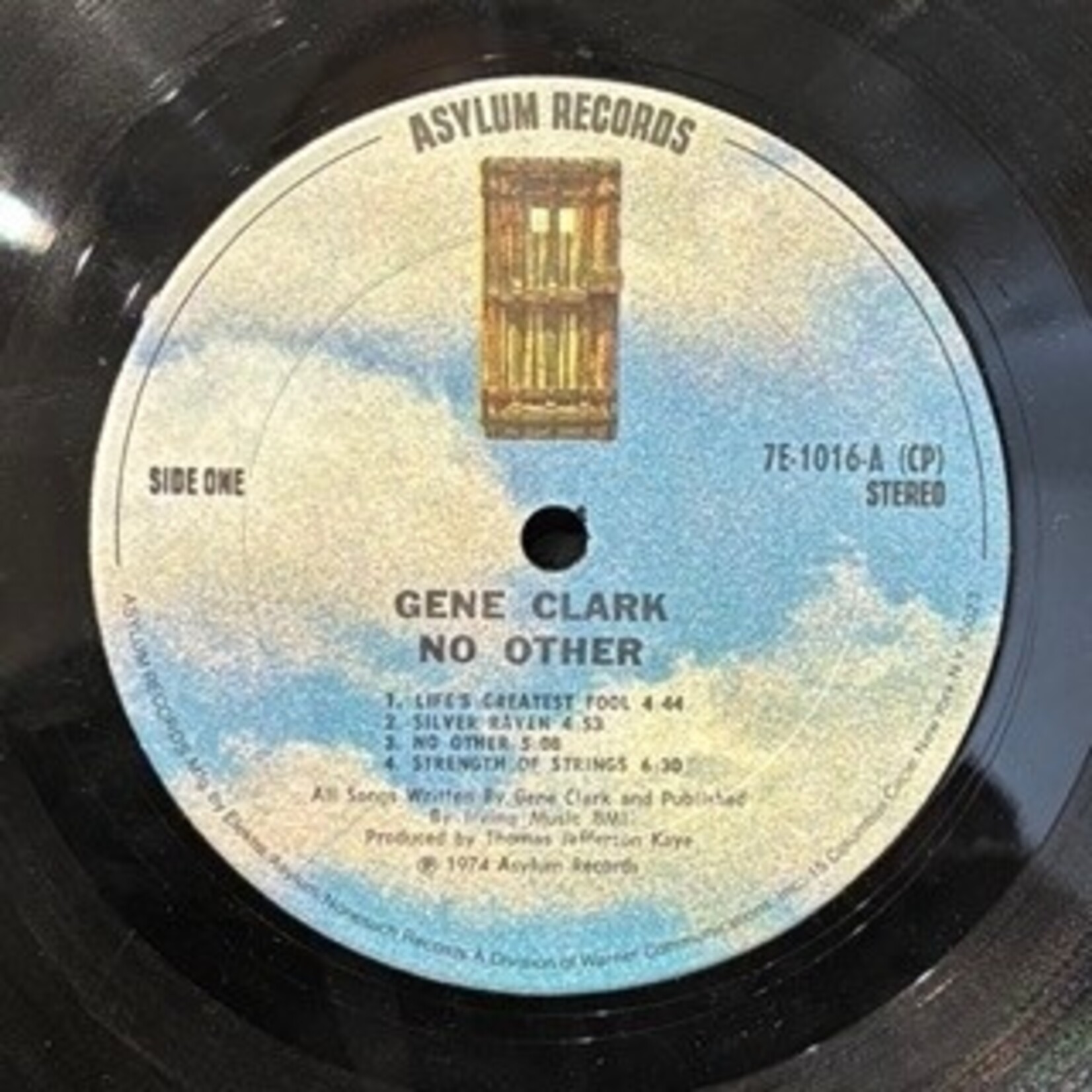[Kollectible Vinyl] Clark, Gene: No Other (1974, USA, W/Inner, VG) [ASYLUM]