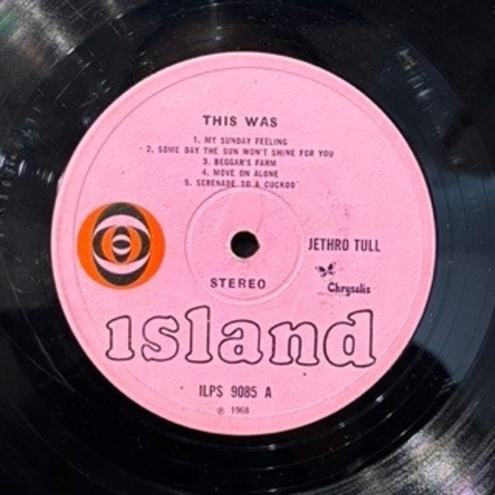 [Kollectible Vinyl] Jethro Tull: This Was (1968, UK, Pink Island, VG) [ISLAND]