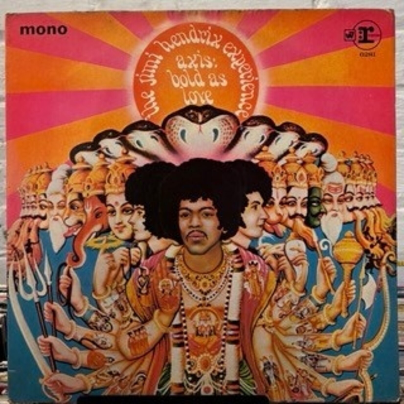 [Kollectible Vinyl] The Jimi Hendrix Experience: Axis: Bold As Love (1968, Canada, Late Mono, Disc G+) [REPRISE]