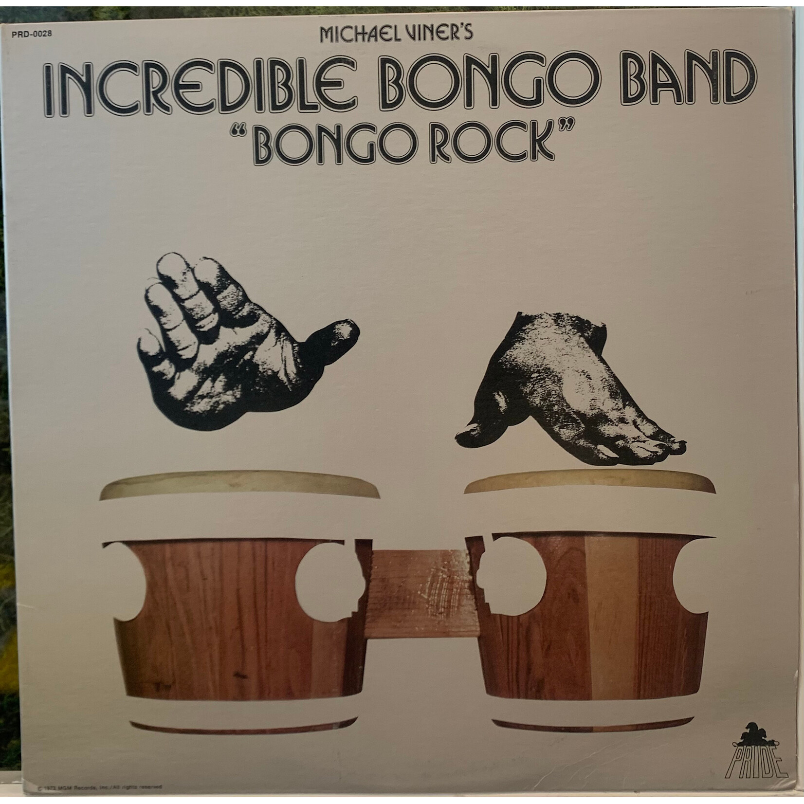 [Kollectible Vinyl] Michael Viner's Incredible Bongo Band: Bongo Rock (1973, Canada, Funk Samples, Disc VG+) [PRIDE]