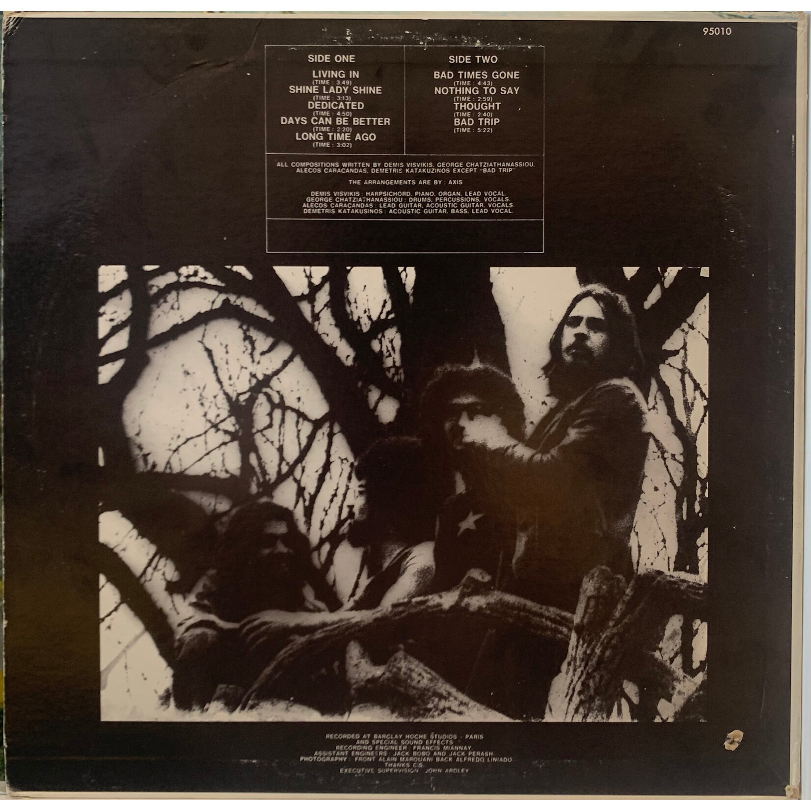 [Kollectible Vinyl] Axis: Self-Titled (1971, CANADA, VG+) [RIVIERA]