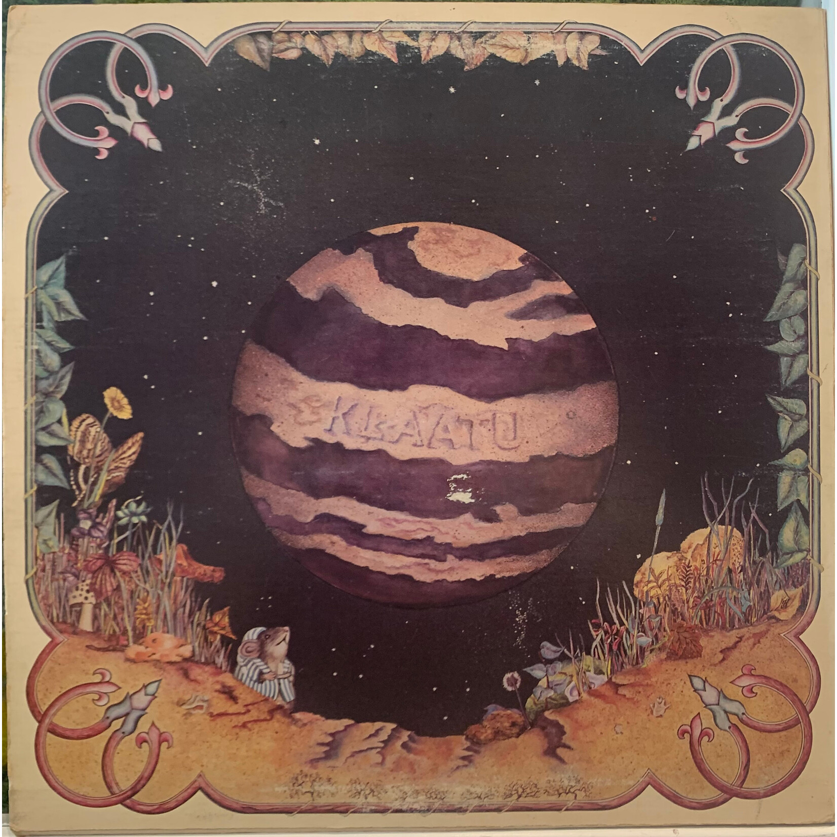 [Kollectible Vinyl] Klaatu: Self Titled (3:47 E.S.T.) (1976, Canada, 1st Cover, Non Name, w/ Inner, VG) [DAFFODIL]