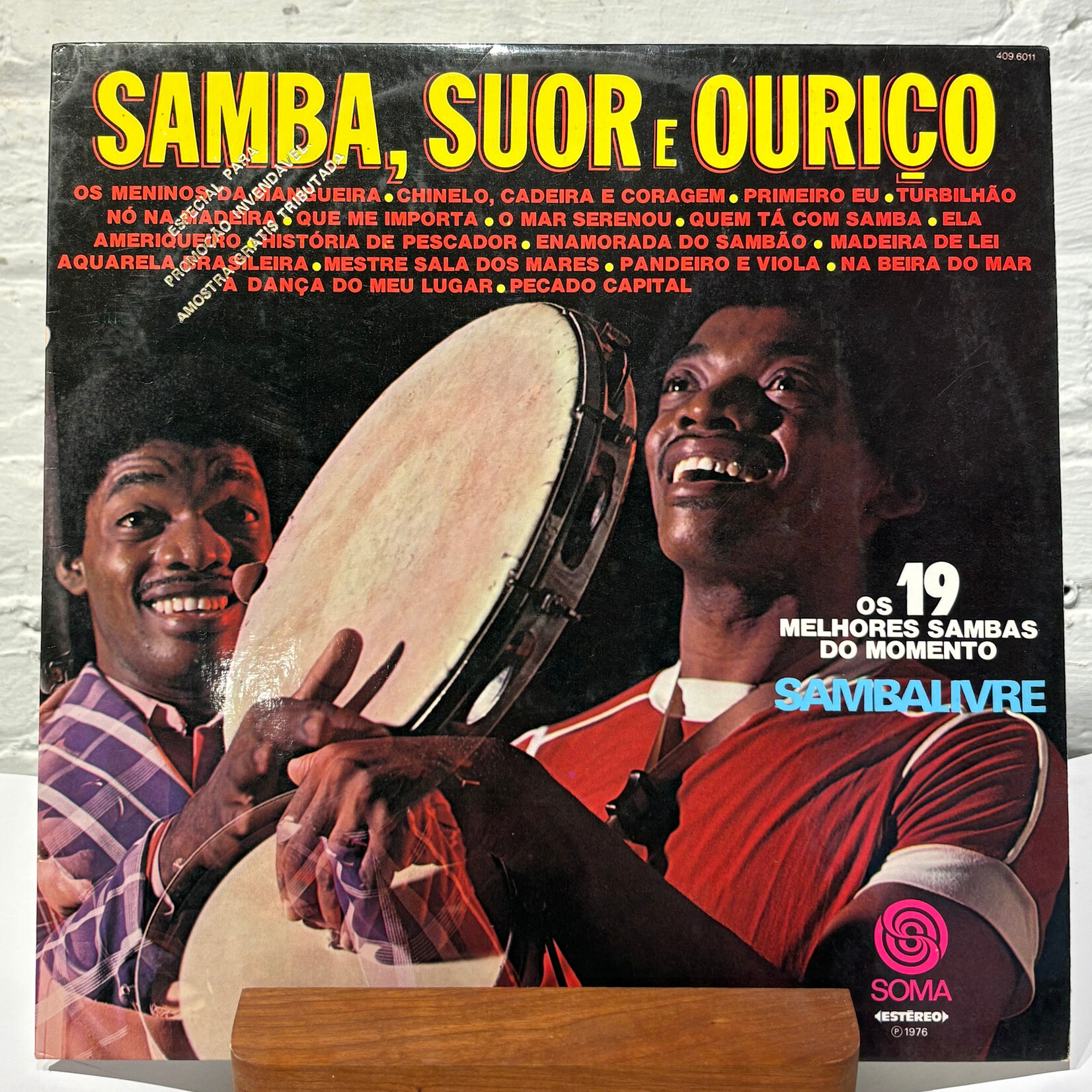 [Nick's Disk Pics] Various Artists: Samba, Suor E Ourico (1976, Brazil, VG+) [SOMA]