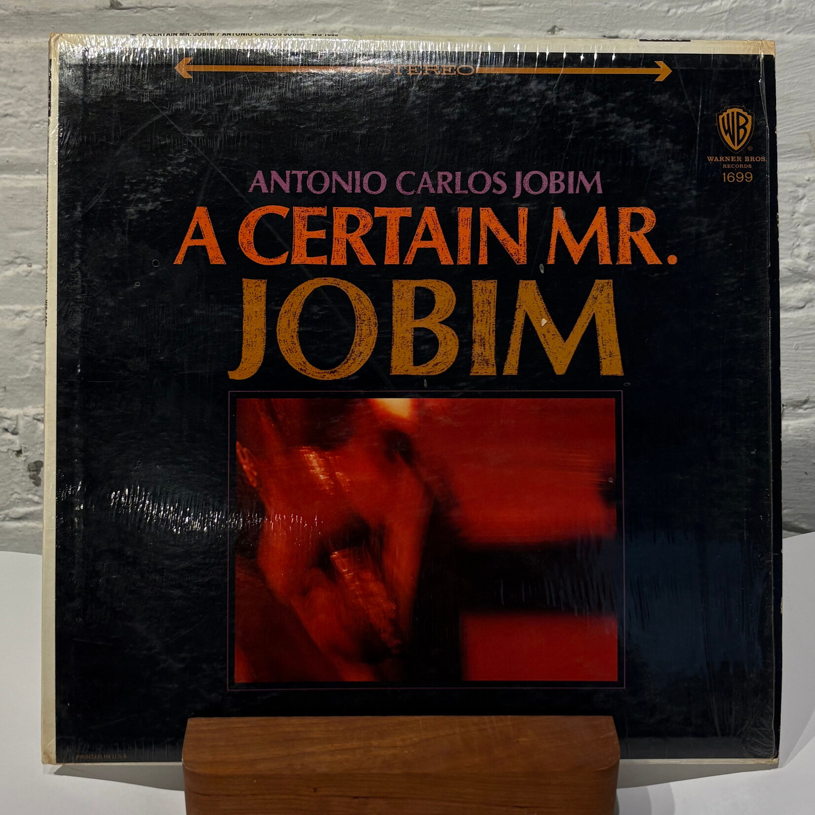 [Nick's Disk Pics] Jobim, Antonio Carlos: A Certain Mr. Jobim (USA, 2nd Edition, Late 60s, VG+) [WARNER]