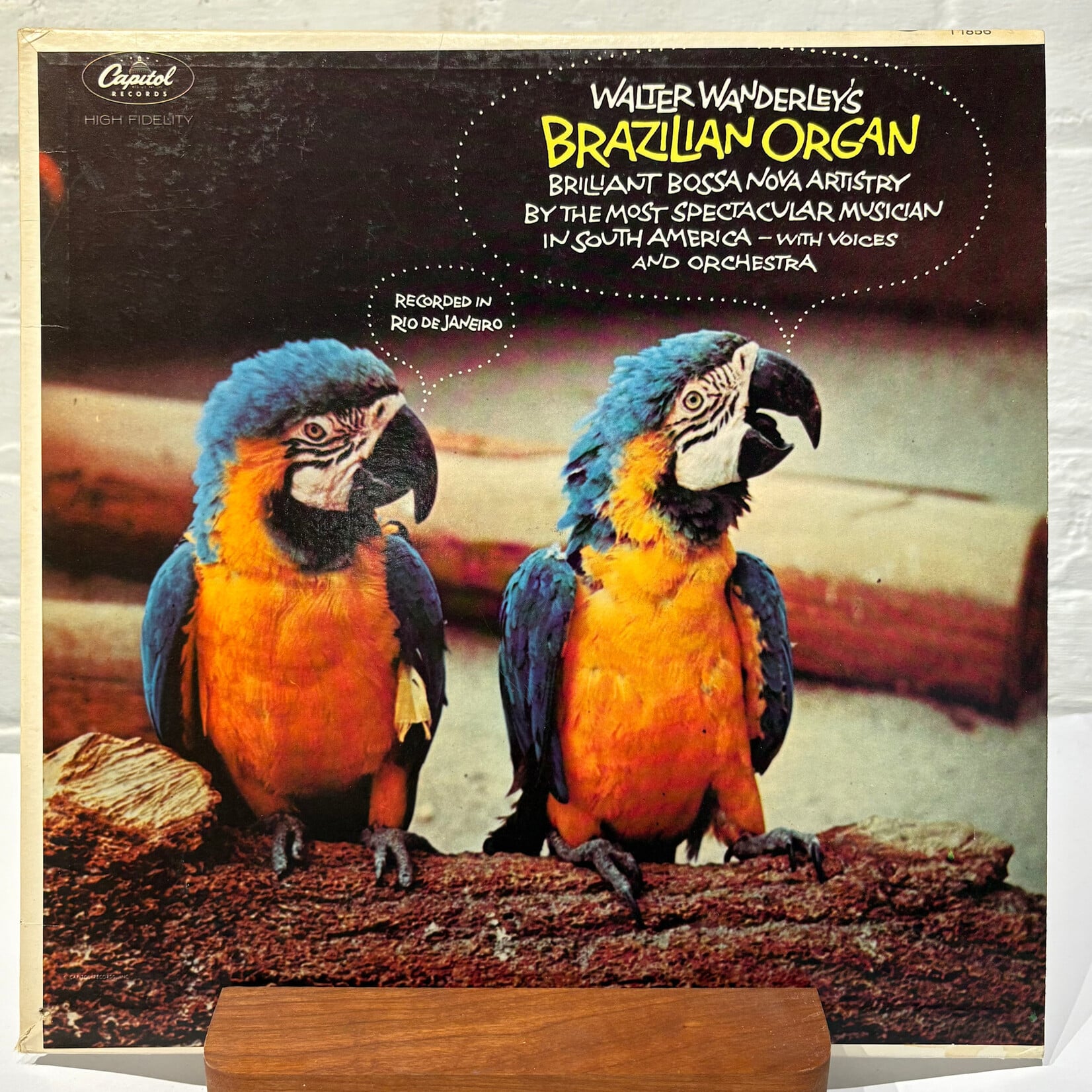 [Nick's Disk Pics] Wanderley, Wendel: Walter Wanderley's Brazilian Organ (1963, Canada, VG) [CAPITOL]