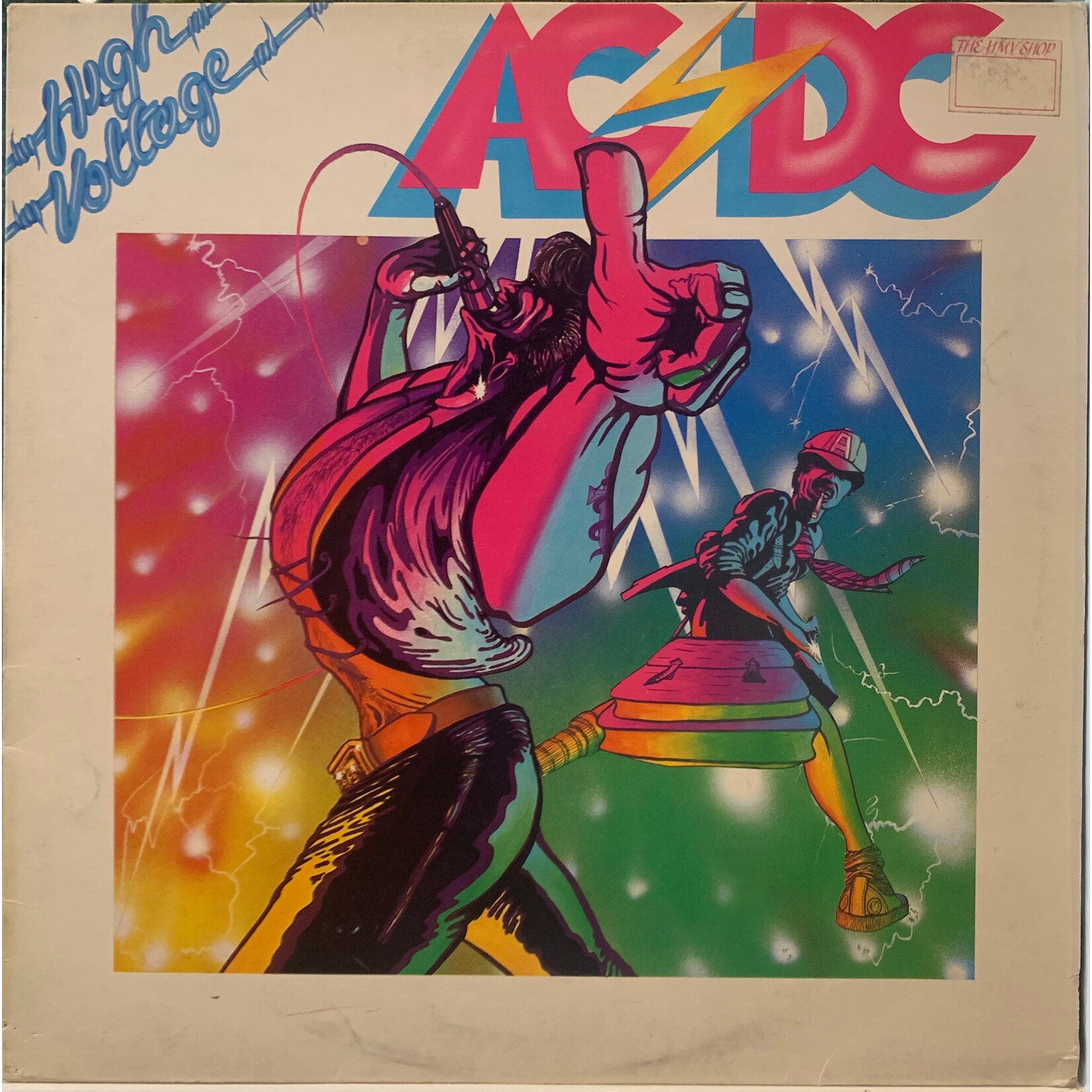 [Kollectible Vinyl] AC/DC: High Voltage (1976, UK, VG) [ATLANTIC]