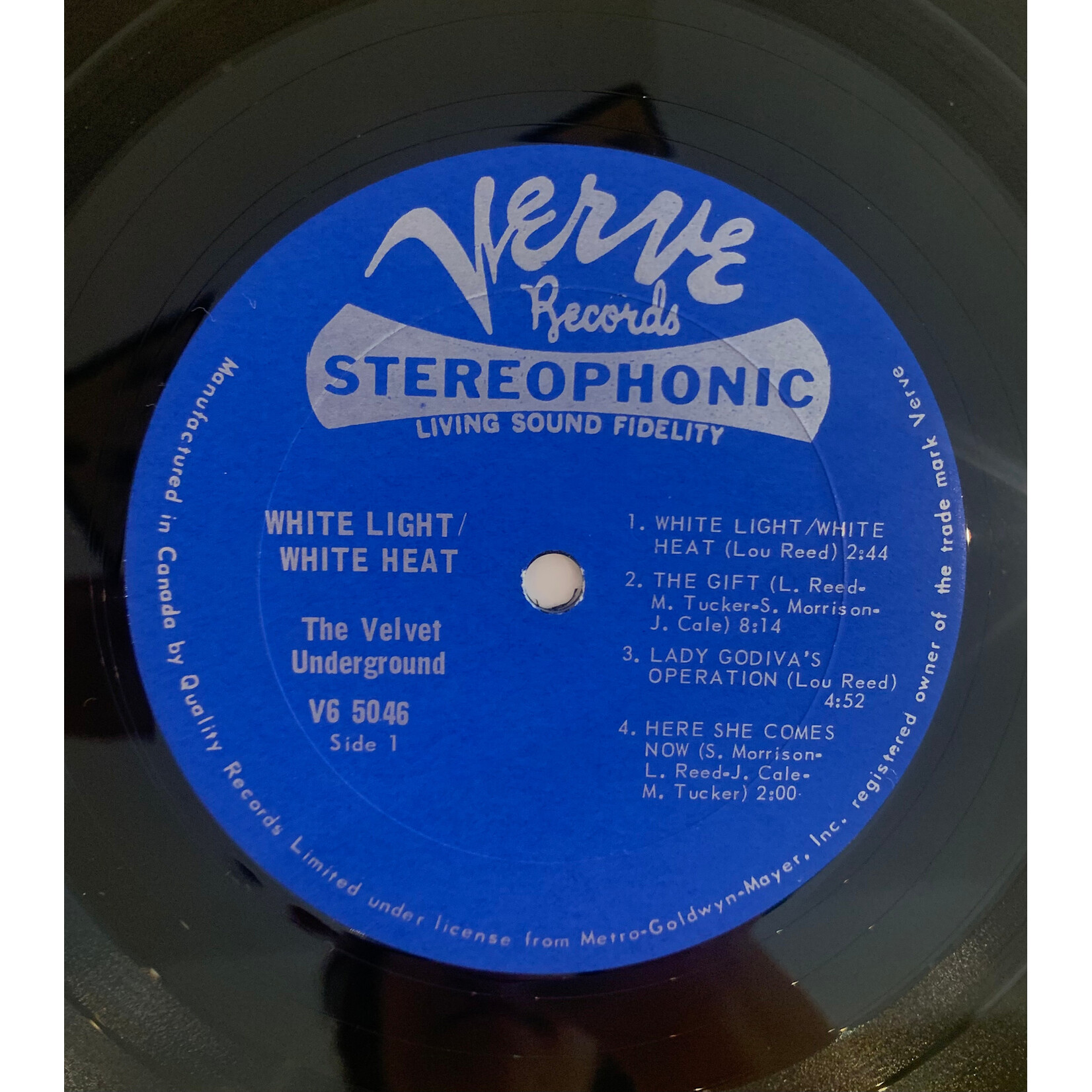 [Kollectible Vinyl] Velvet Underground: White Light/White Heat (1968, Canada, Disc EX) [VERVE]